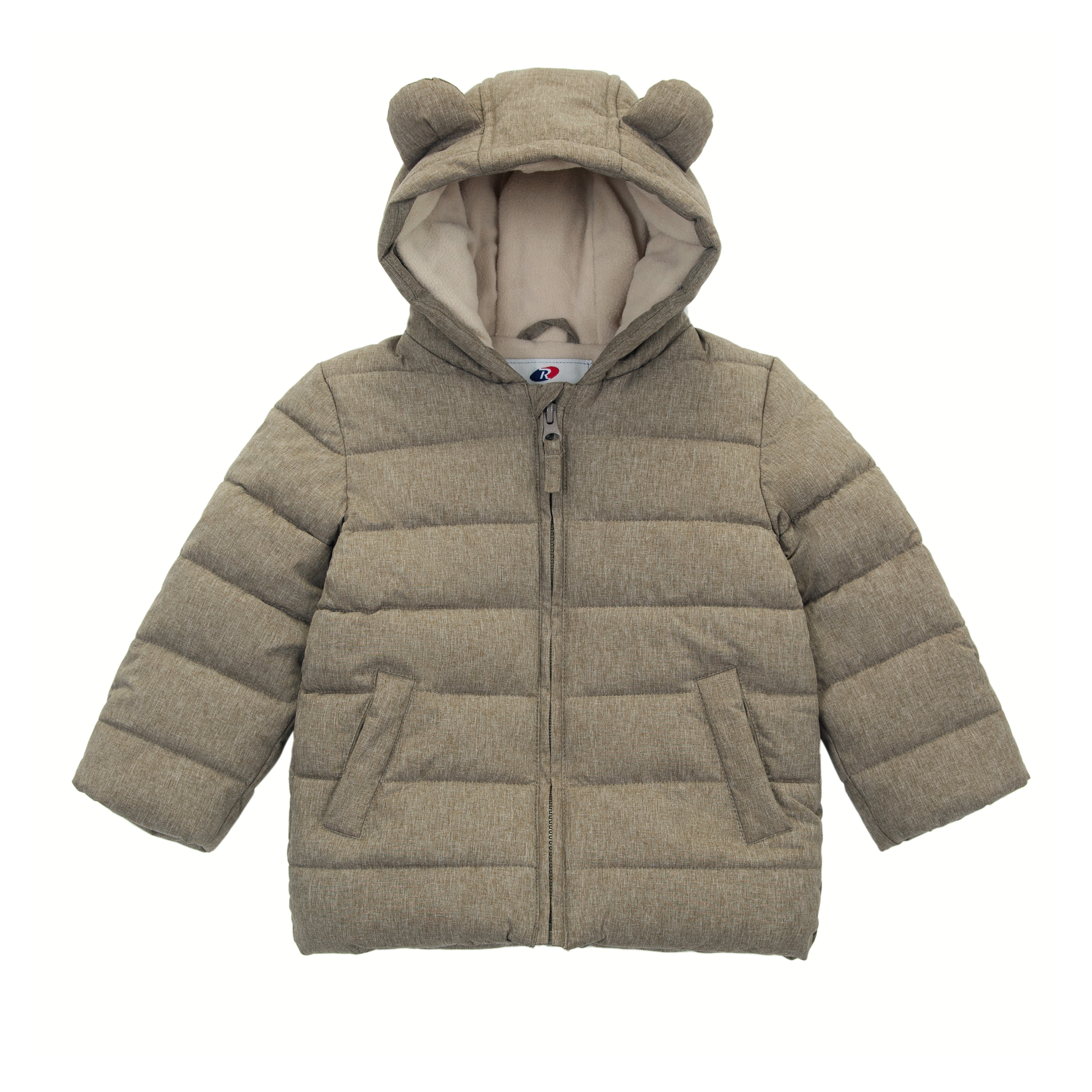 Rokka&Rolla Baby Boys Fleece Hooded Puffer Jacket
