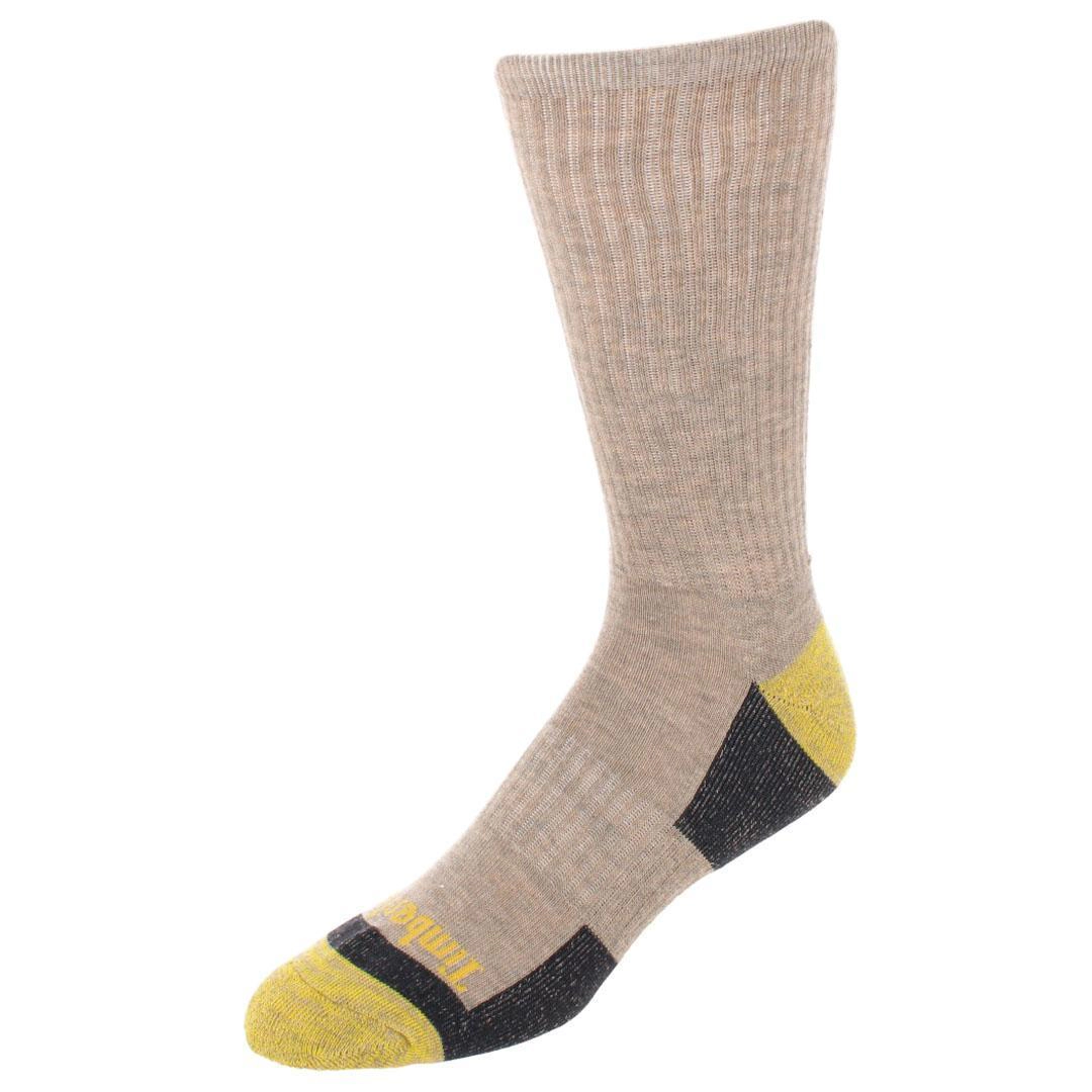 Timberland Men's Castleton Comfort Cushioned Crew Socks (4 Pack)