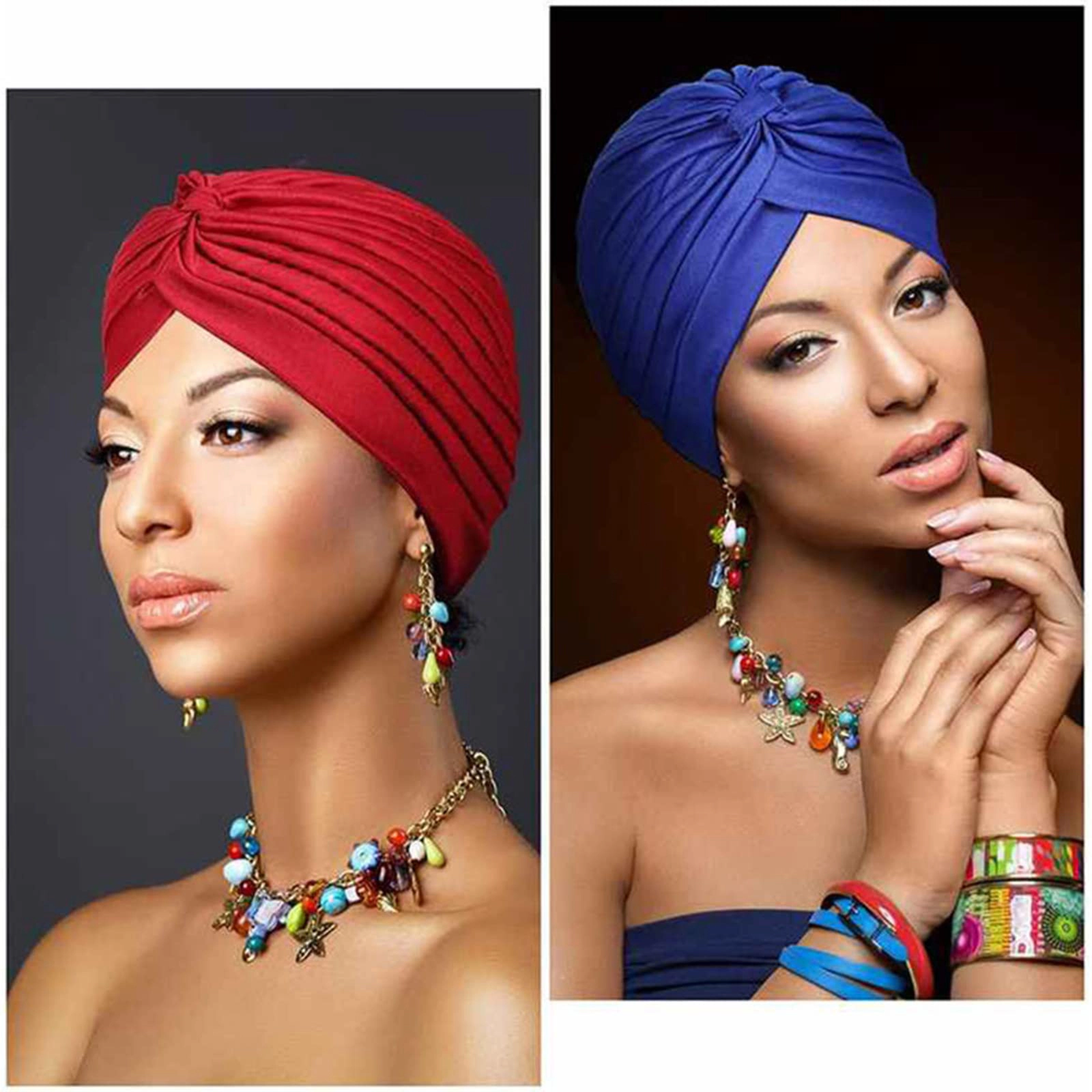 PIGFDK Microfiber Hair Towel Wrap Turban for Women