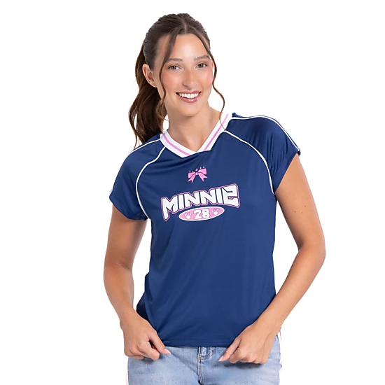 Disney Mickey Mouse & Friends Women's Short Sleeve Soccer Jersey