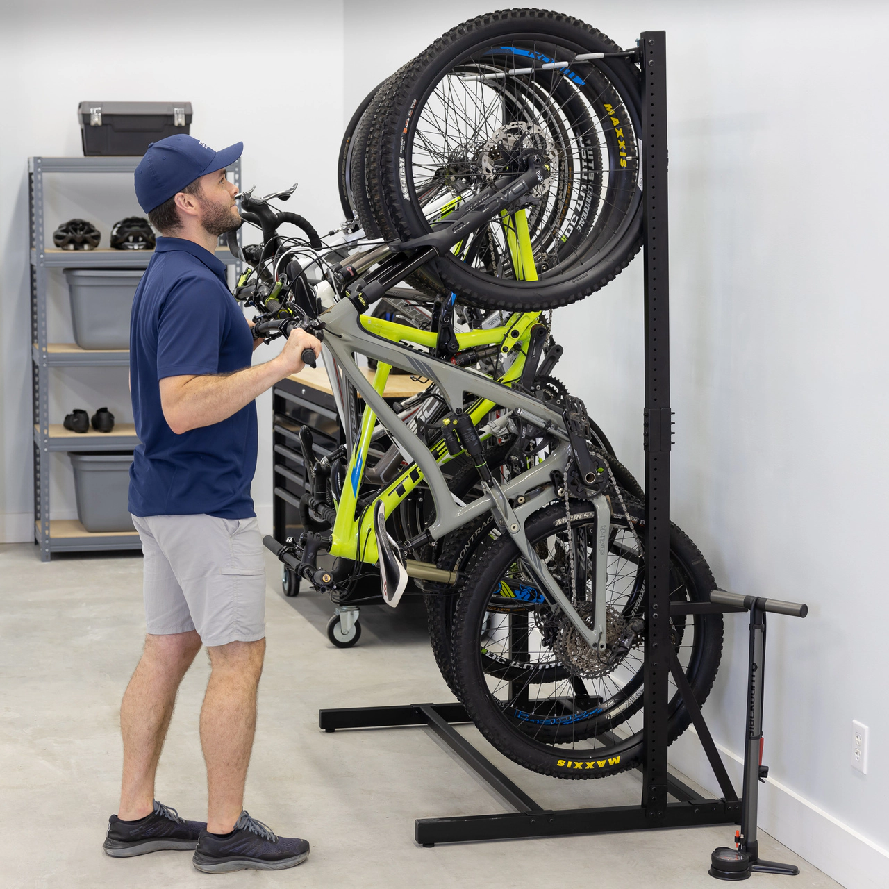 StoreYour Freestanding G-Bike, Holds 5 Bikes