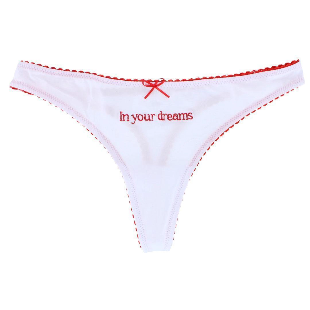 CTM Women's Your Dreams Scallop Trim Panty (2 Pack)