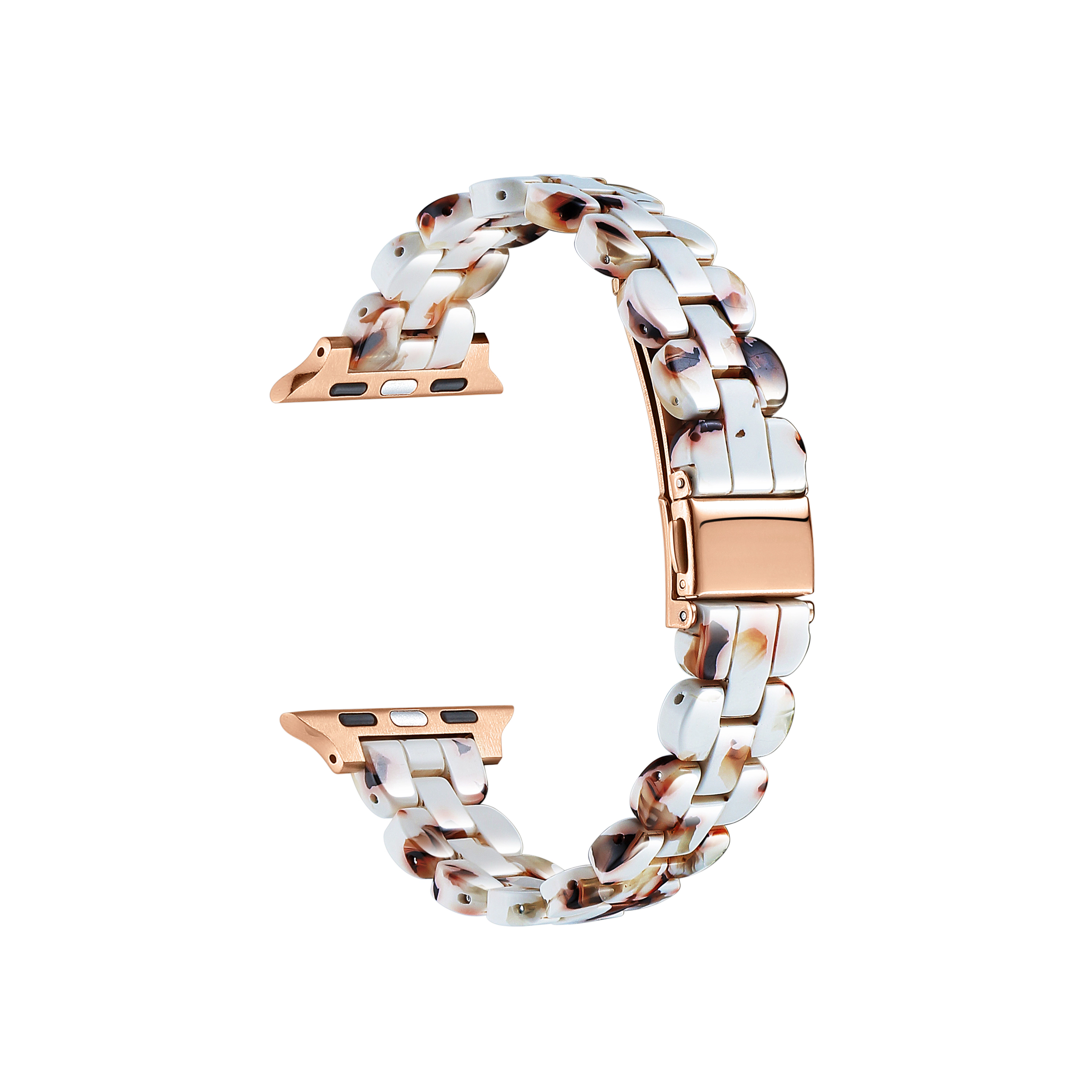 Posh Tech Womens Elle Resin Link Band for Apple Watch