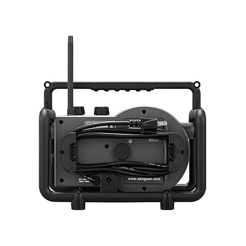 SANGEAN SG-102 Rugged Portable AM/FM Worksite Radio