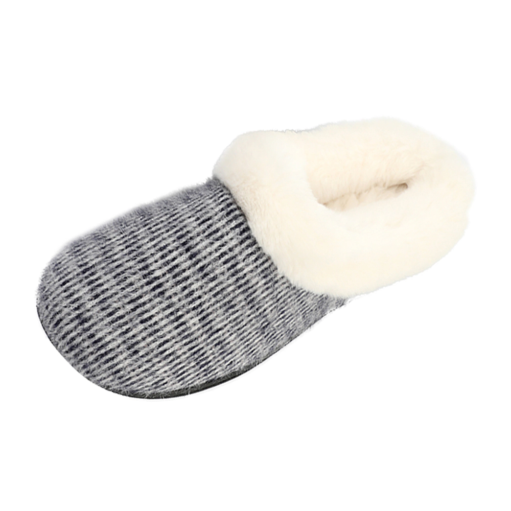 Roxoni Women's Mohair Upper Clog Soft Breathable Slipper