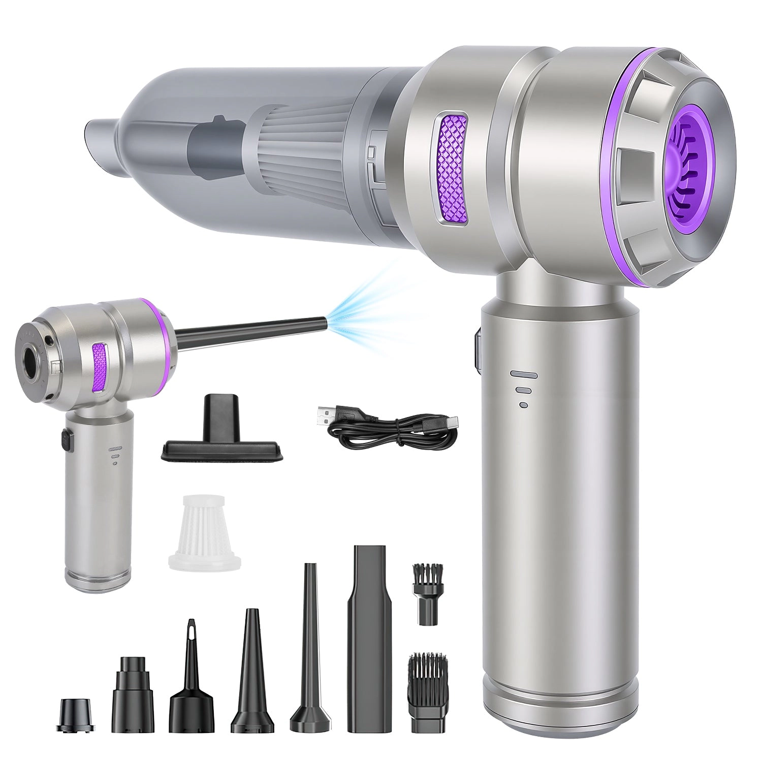GBruno 4-in-1 Cordless Handheld Vacuum Cleaner