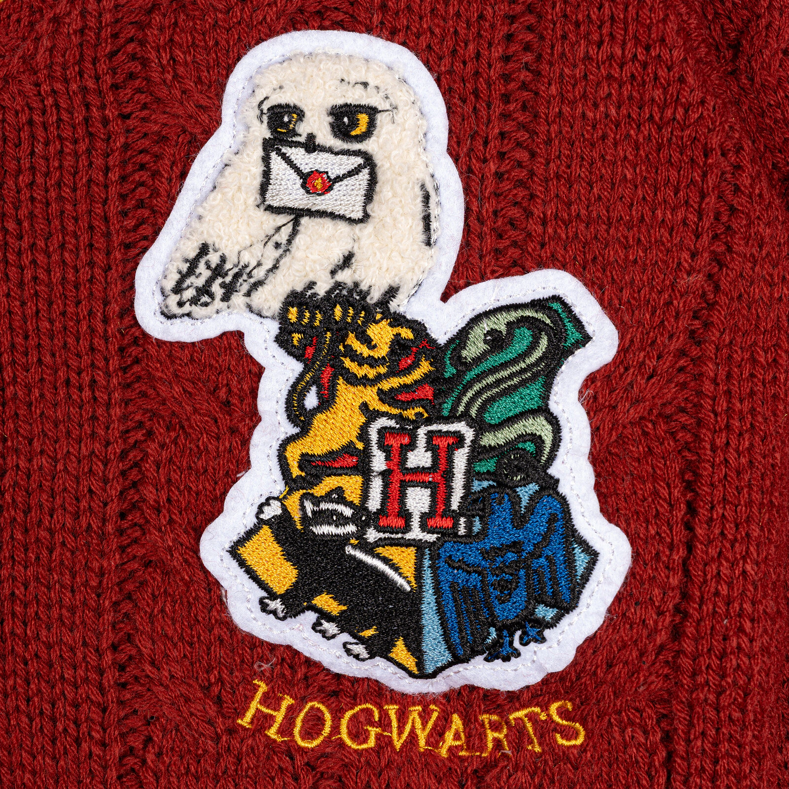 Harry Potter Hedwig Girls' Cardigan Sweater