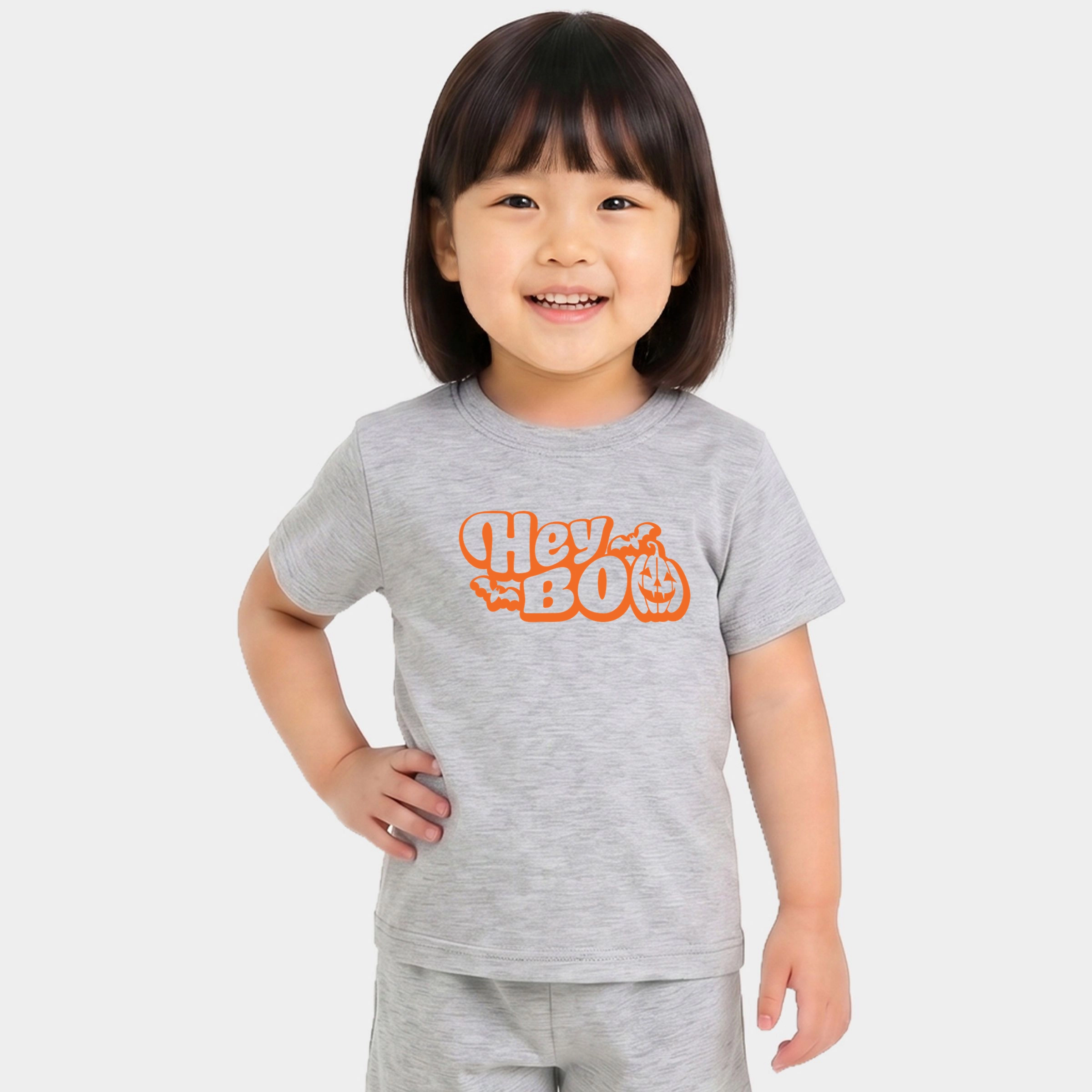The Juniper Shop - Toddler Crew Shorts Set Hey Boo