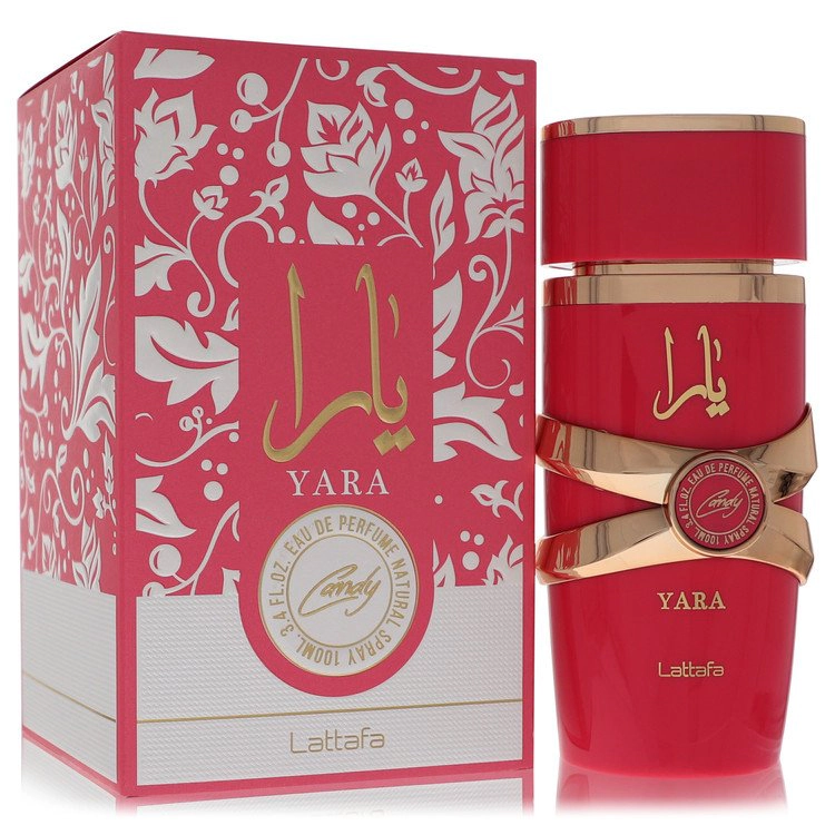 Lattafa Yara Candy Eau de Parfum for Women - 3.4 Fl Oz (100 ml)