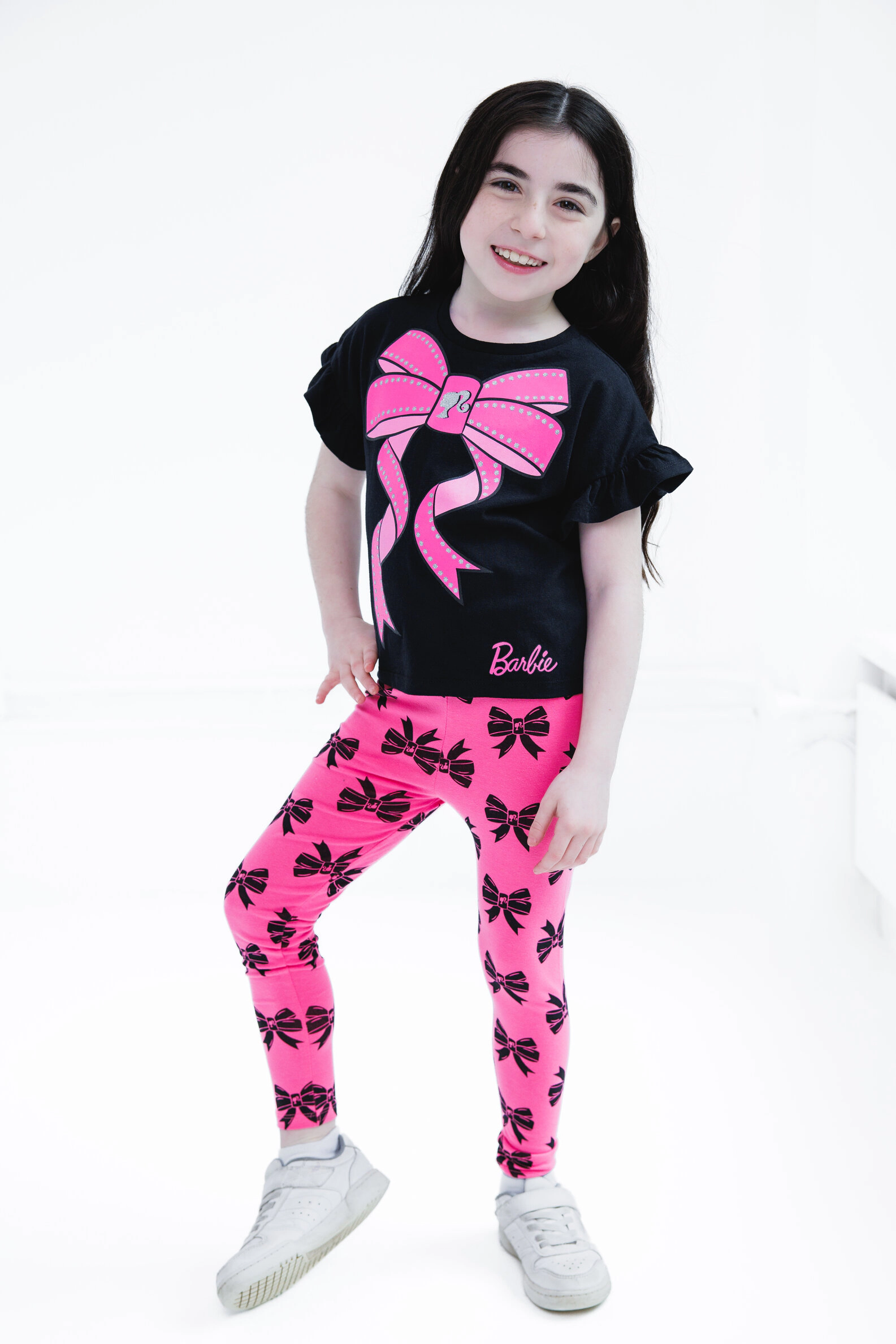 Barbie Girls' 2-Piece T-Shirt and Leggings Set