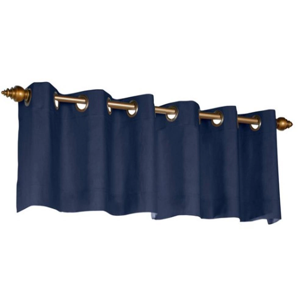 Commonwealth Thermalogic Weather Cotton Fabric Grommet Top Valance - 40"x15"