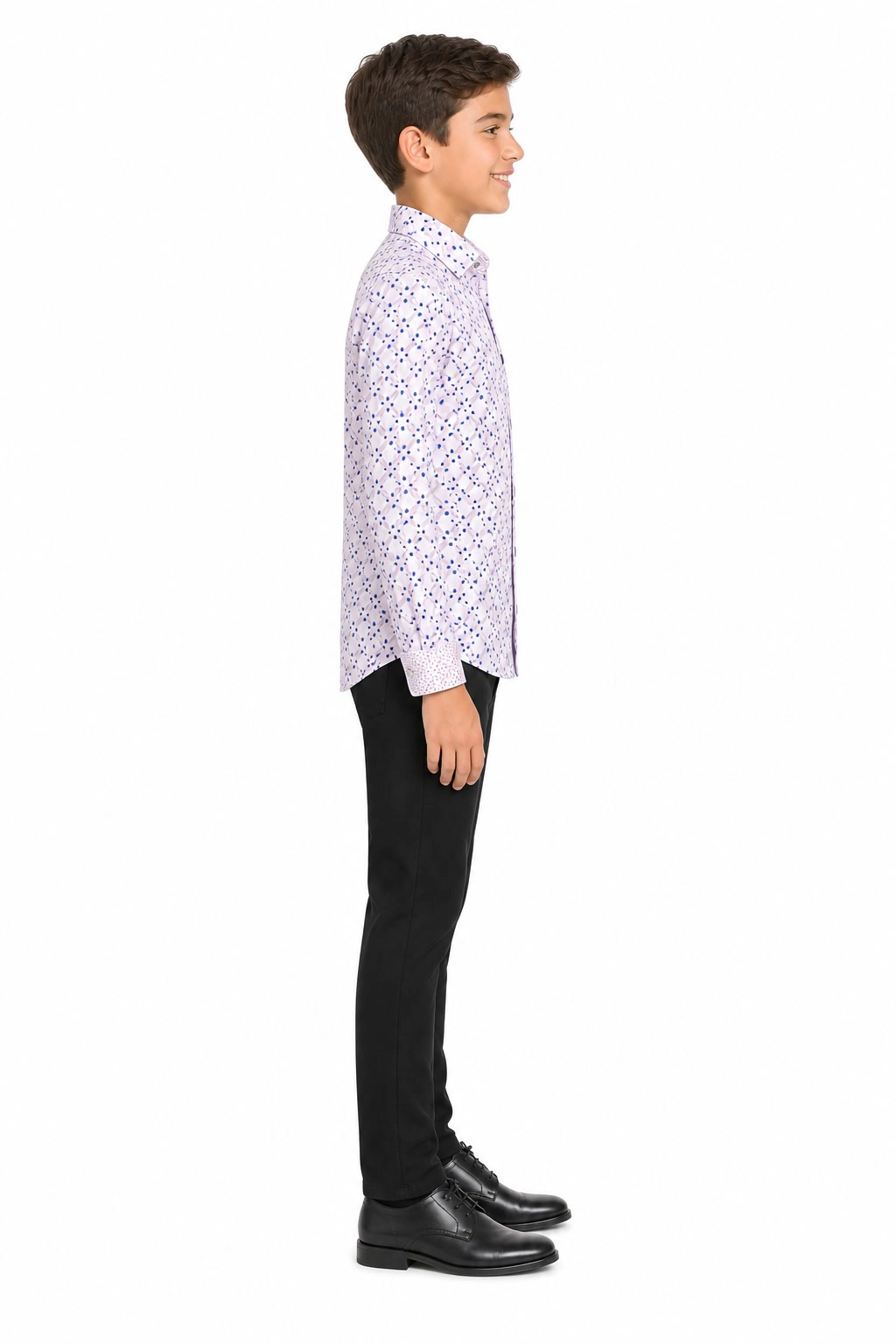 Elie Balleh Boys Slim Fit Dress Button-Down Shirt