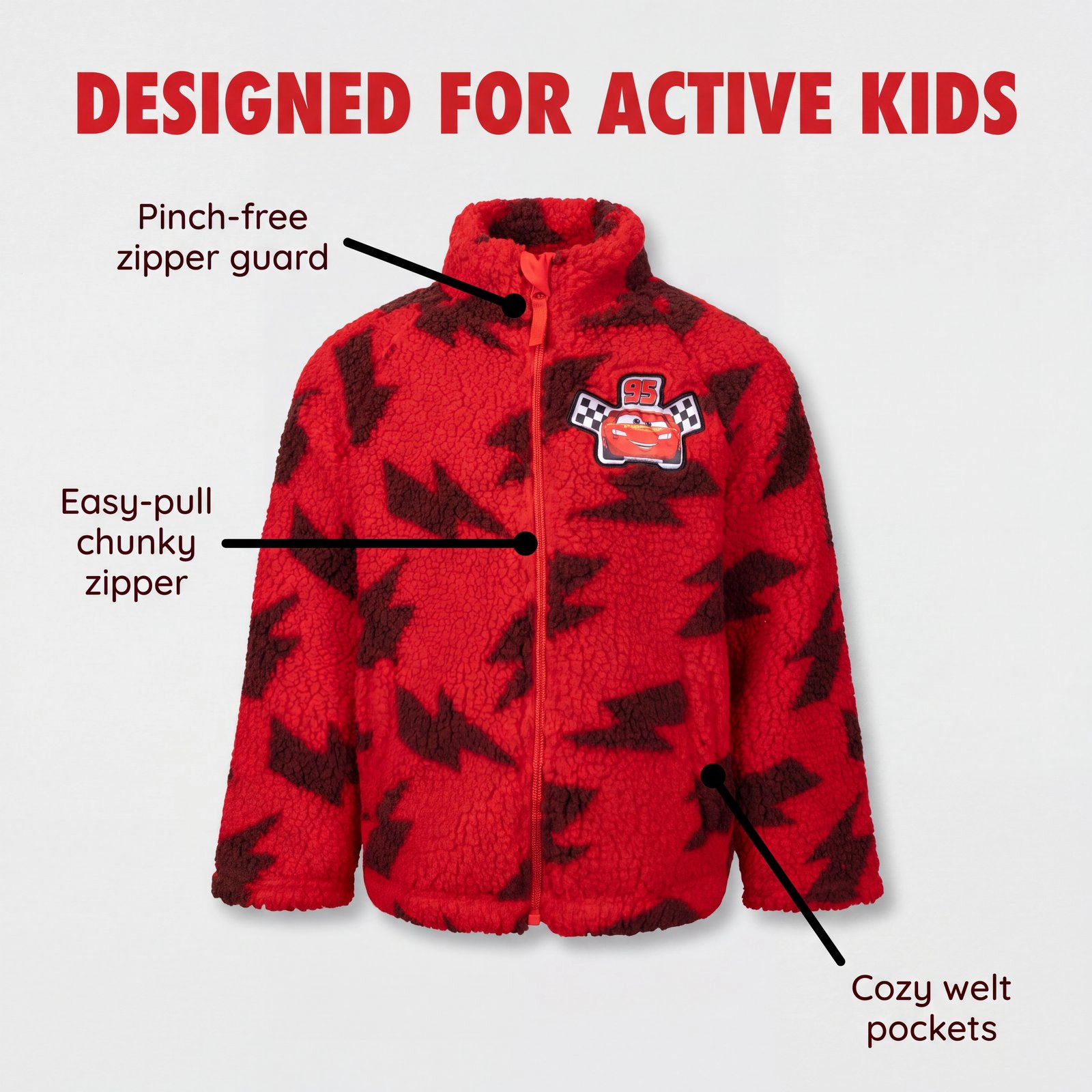Disney Fleece Zip-Up Jacket