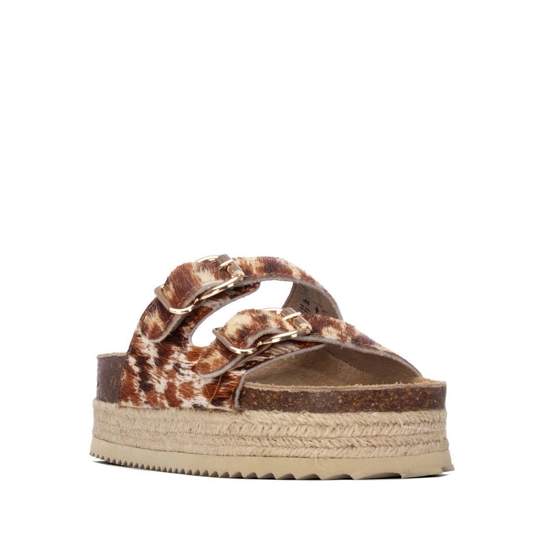 XTI Leather Women's Open-Toe Sandals