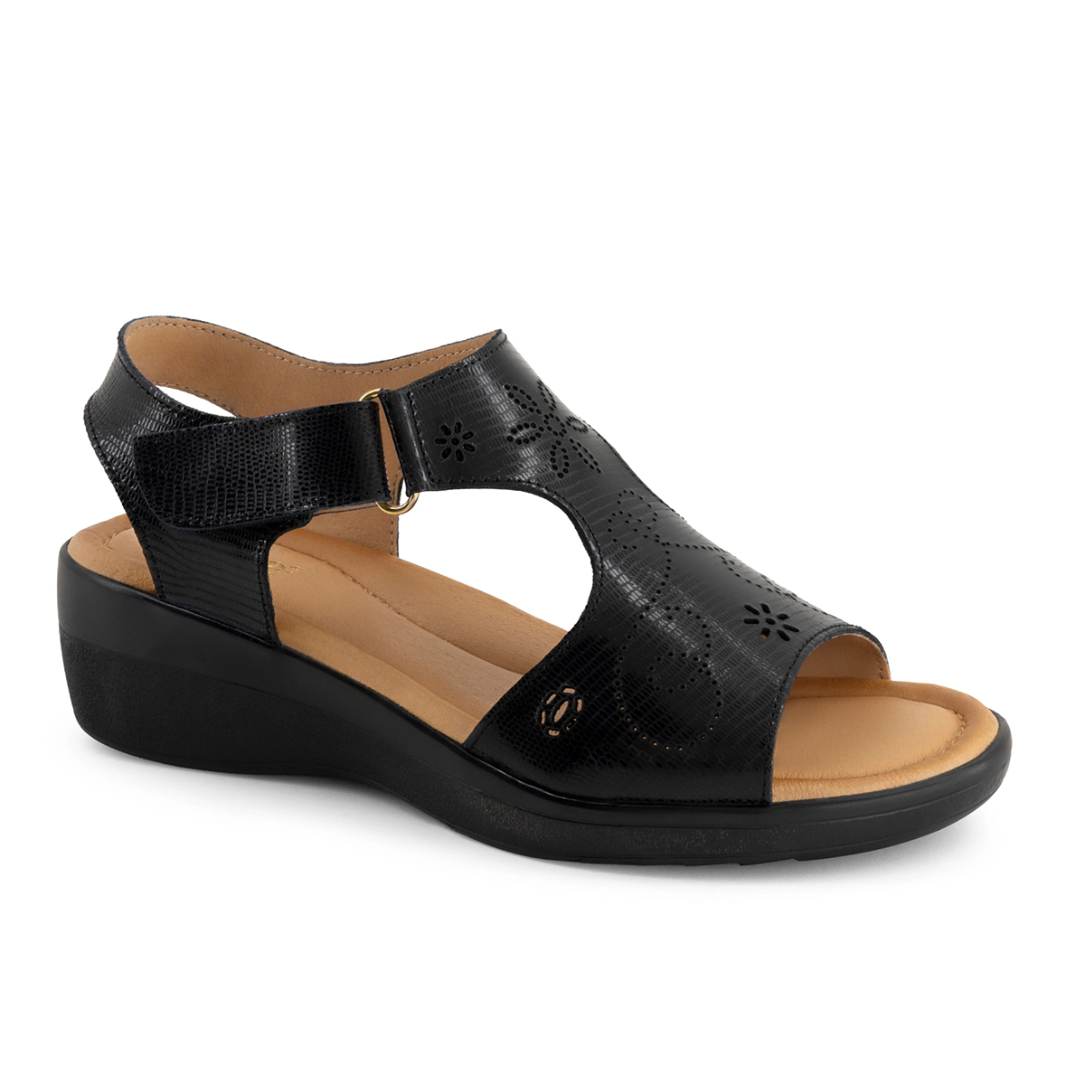 Andrea Womens T-Bar Leather