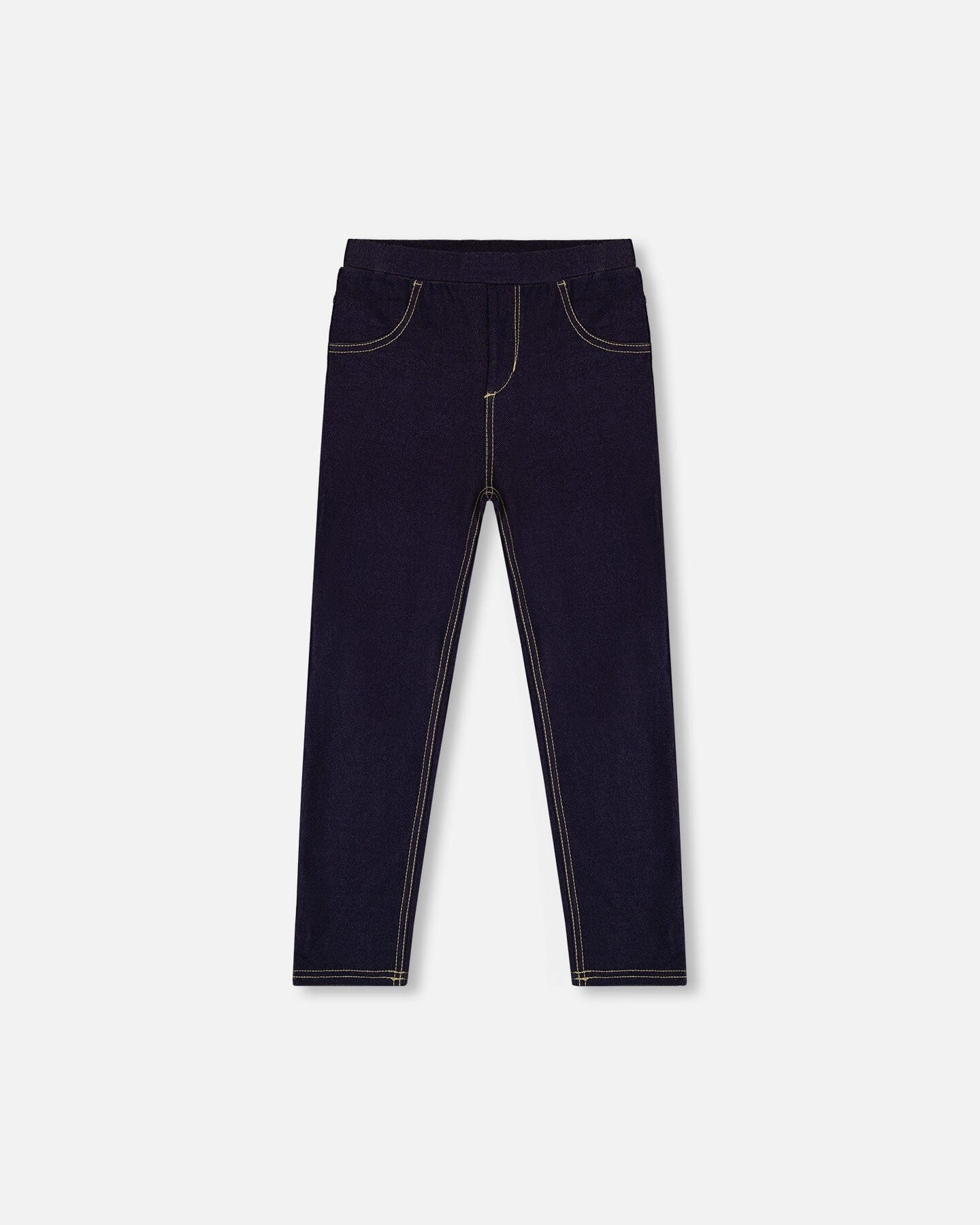 Deux par Girls Denim Elastic Waist Jeggings