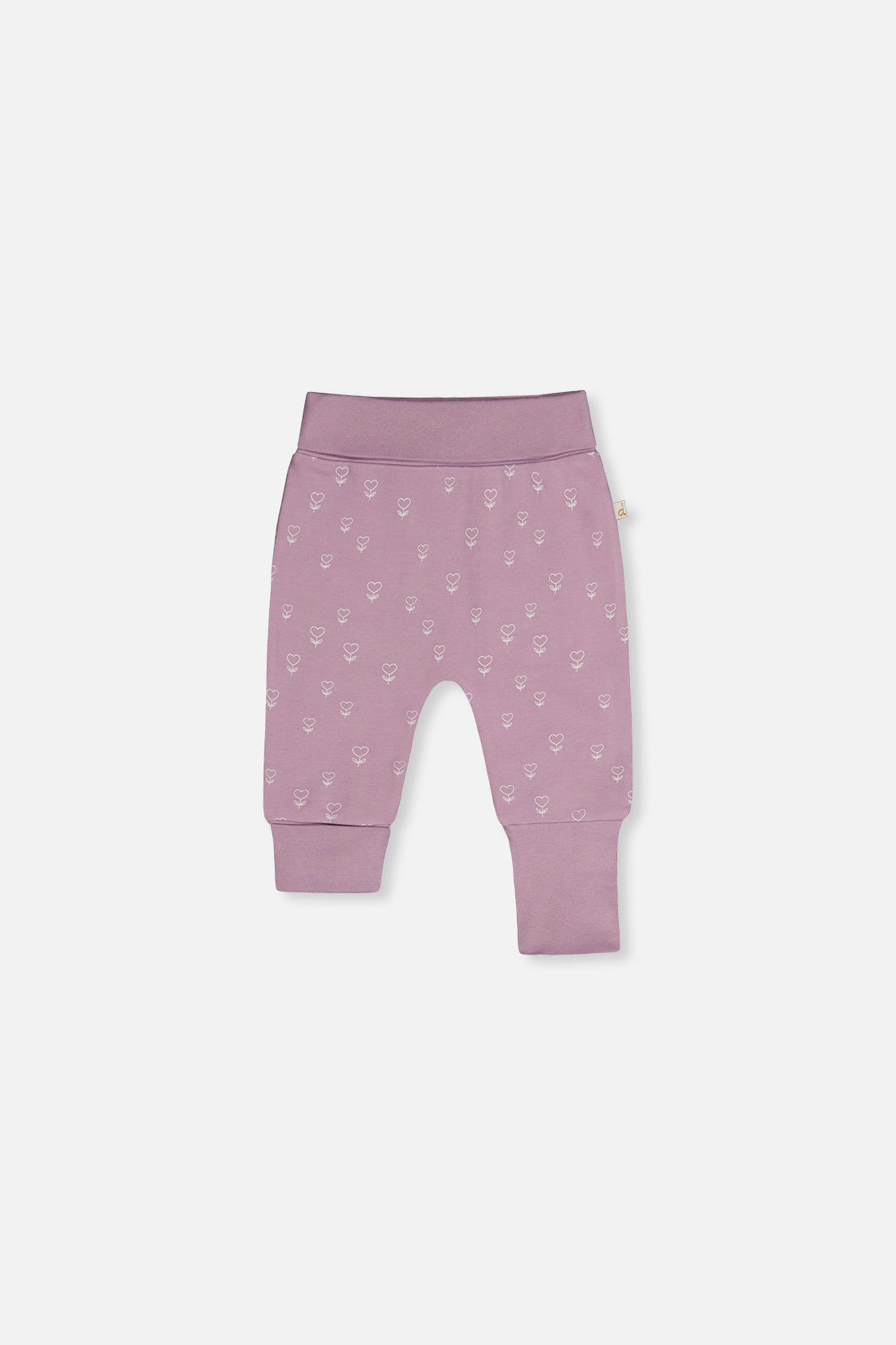 Deux par Girls Two Pack Organic Cotton Evolutive Pants with Floral Print