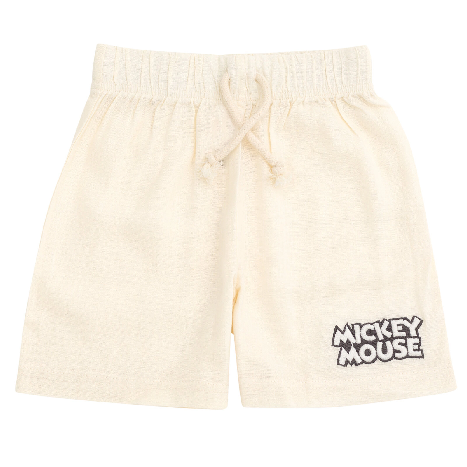 Disney Mickey Mouse Boys' 2-Piece Button-Down Shirt and Shorts Set