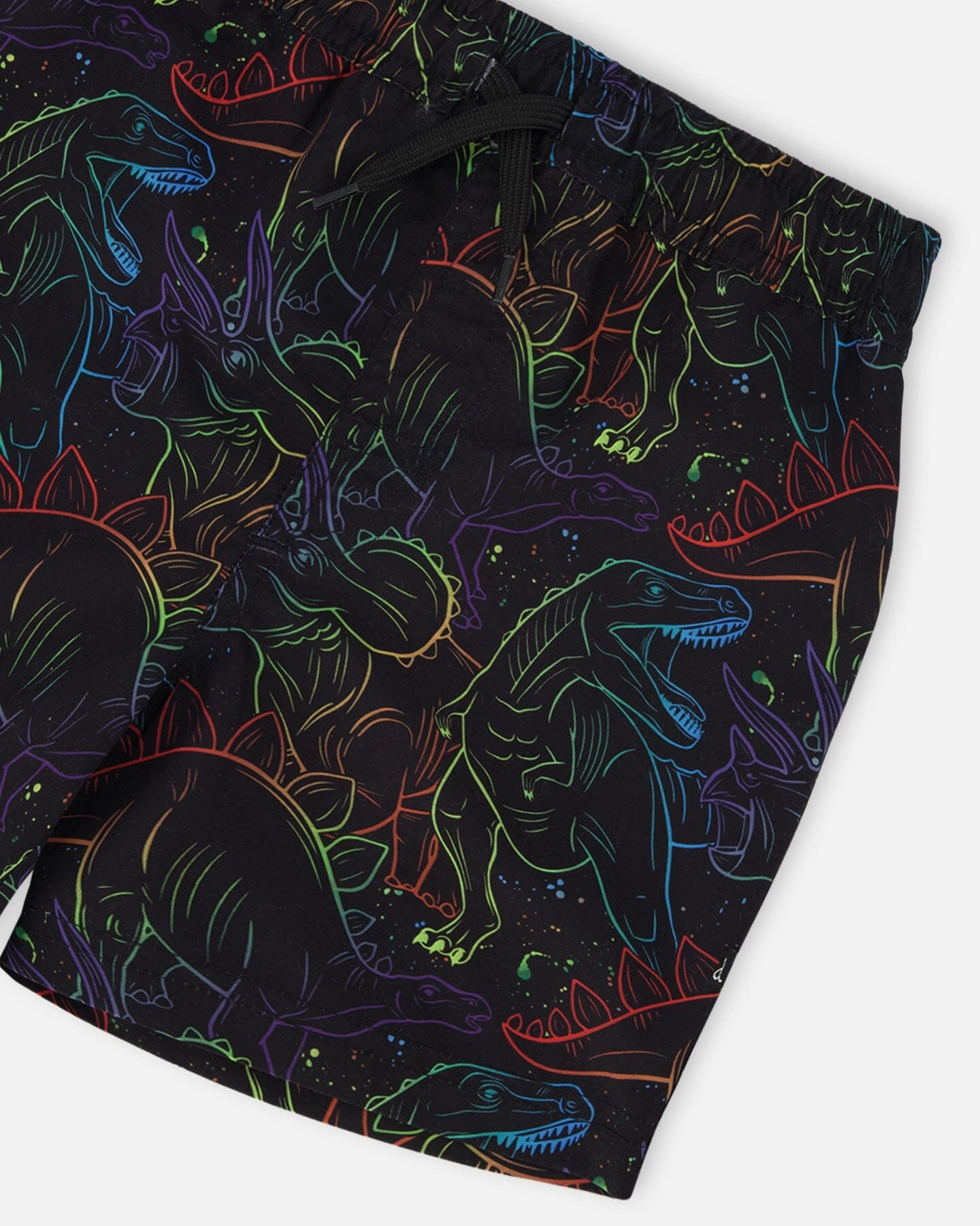 Deux par Boys Swim Trunks Dinosaur Print