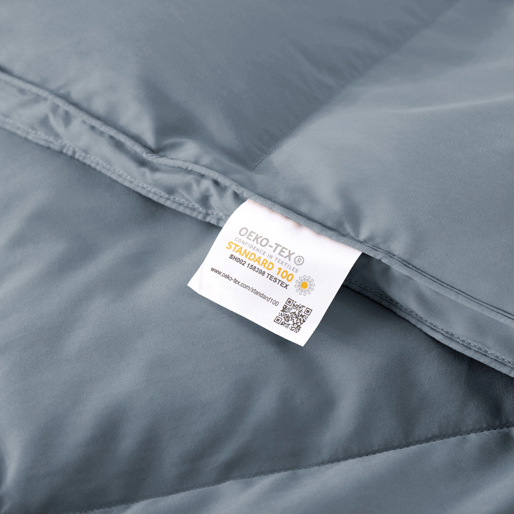 PEACENEST Premium Goose Feather Fiber Comforter All Season Plush Duvet Insert