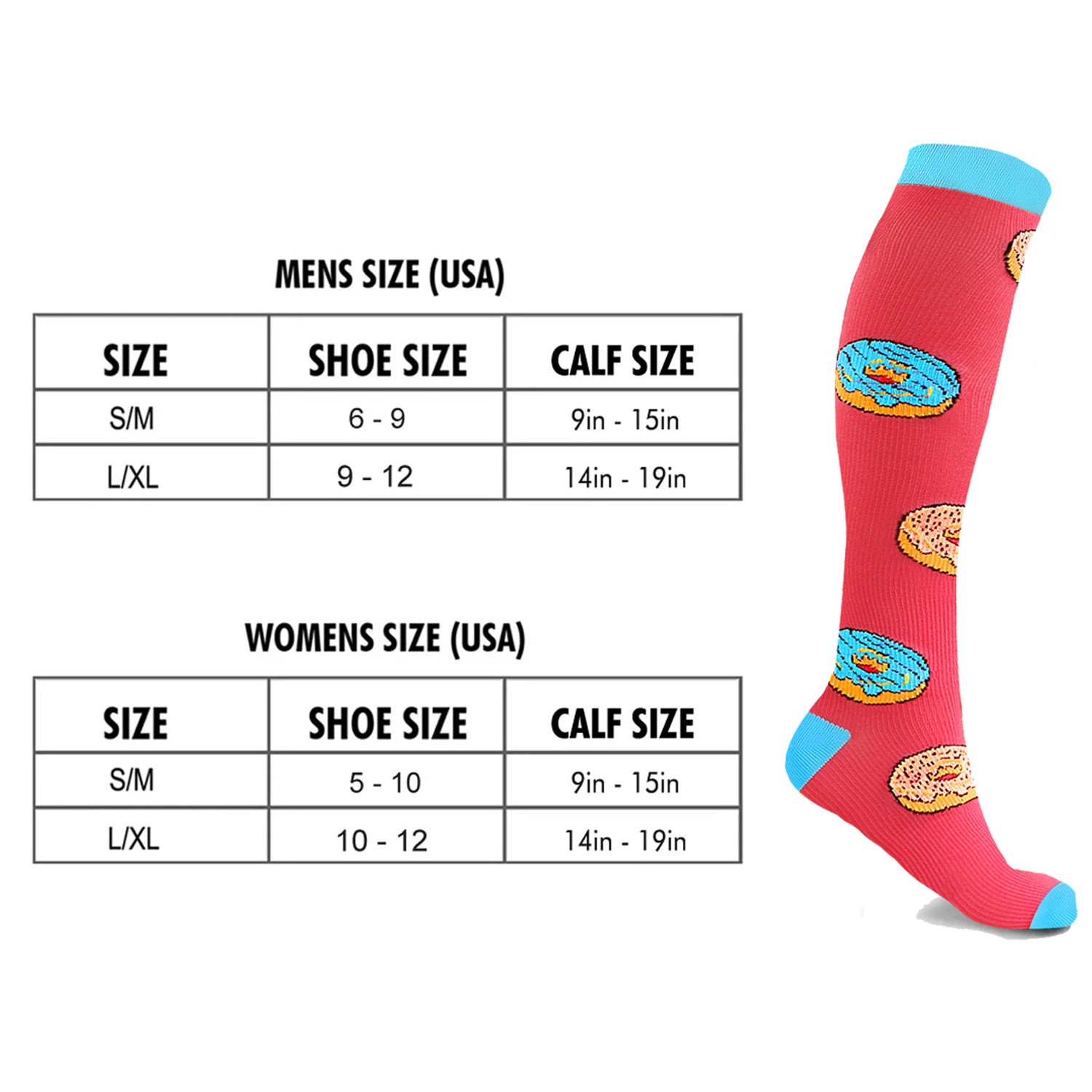 Extreme Fit Compression Socks Knee High - Made For Running