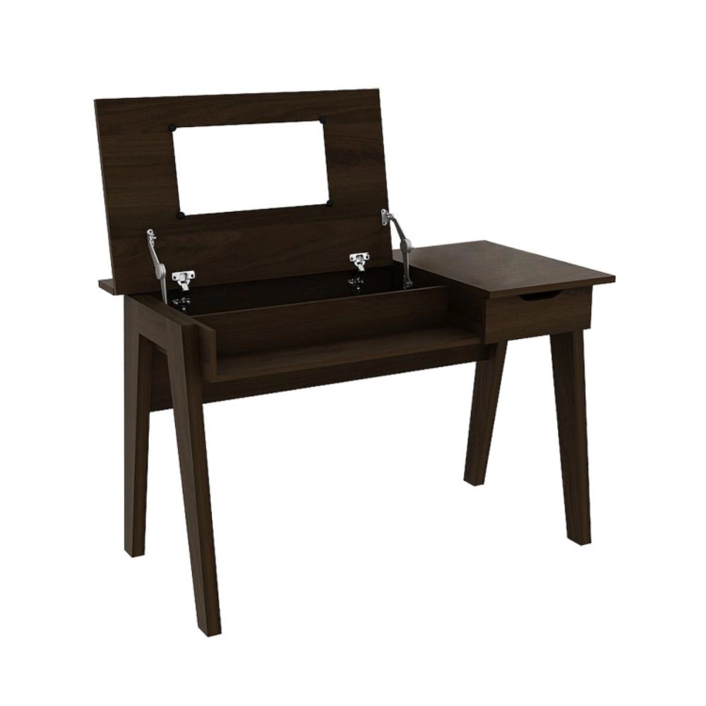Hivvago Dressing Table With Flip Mirror And Storage Drawer