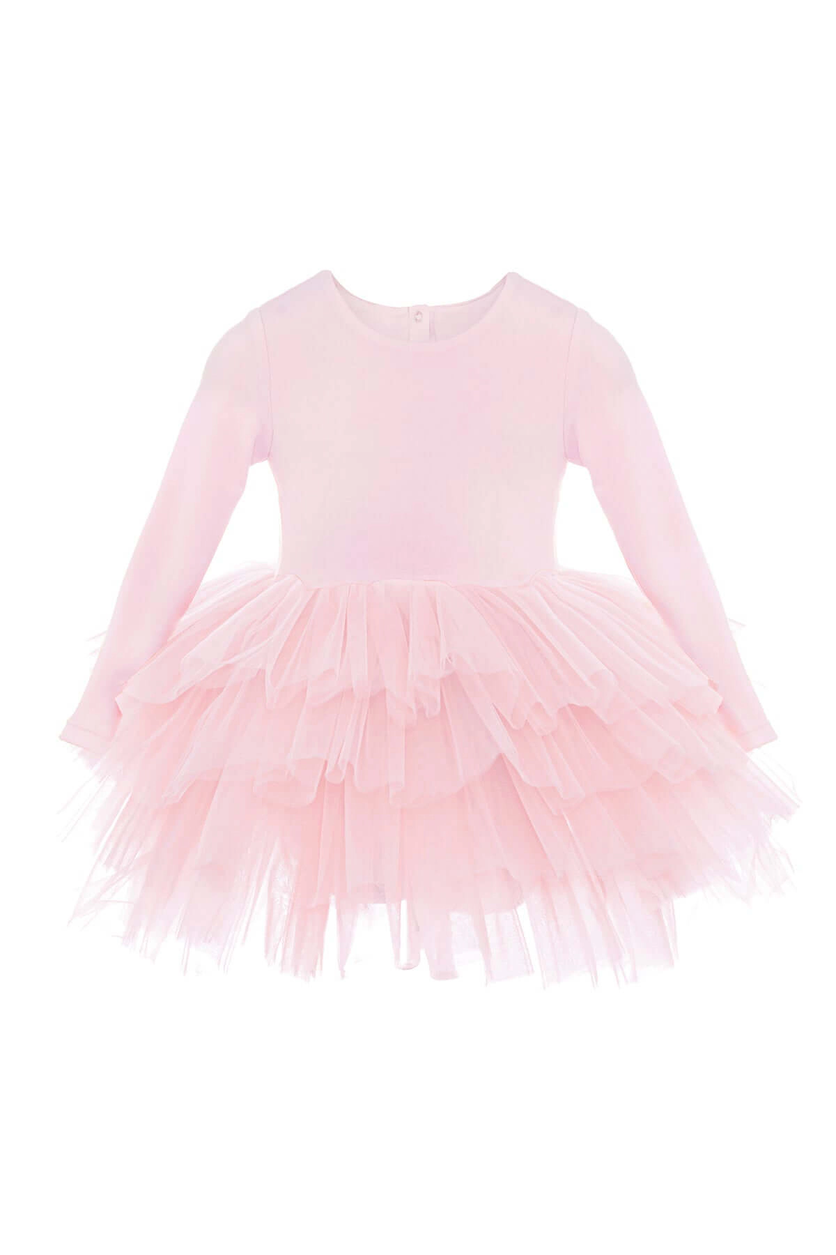 Mini Celebrities Girls Pink Roses Tutu Dress