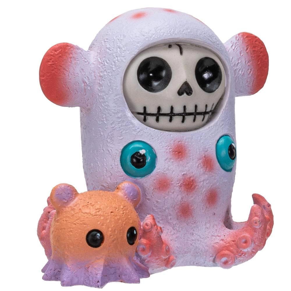 Pacific Giftware Furrybones Dumbie Skeleton in Marine Sea Creature Costume Figurine 3 inch
