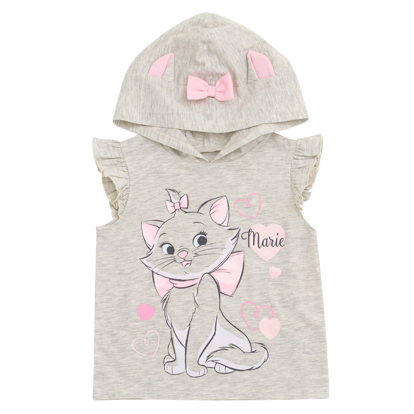 Disney Girls' Cosplay 2-Piece Hooded Tank and Shorts Set