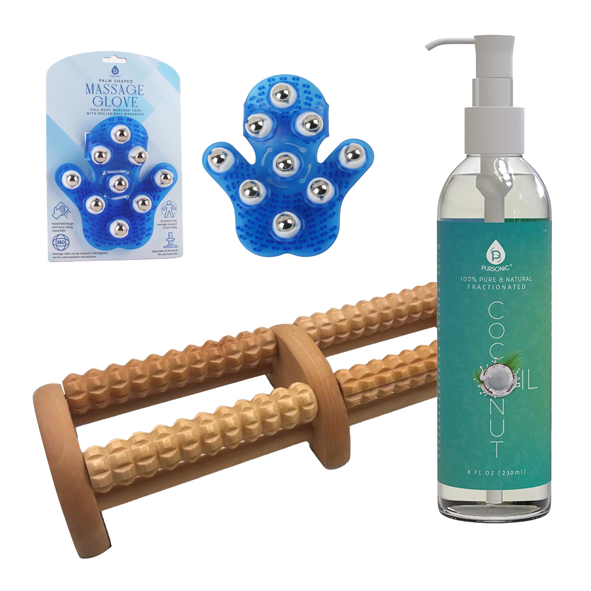 Pursonic Unisex Massage Therapy Relaxation Gift Bundle