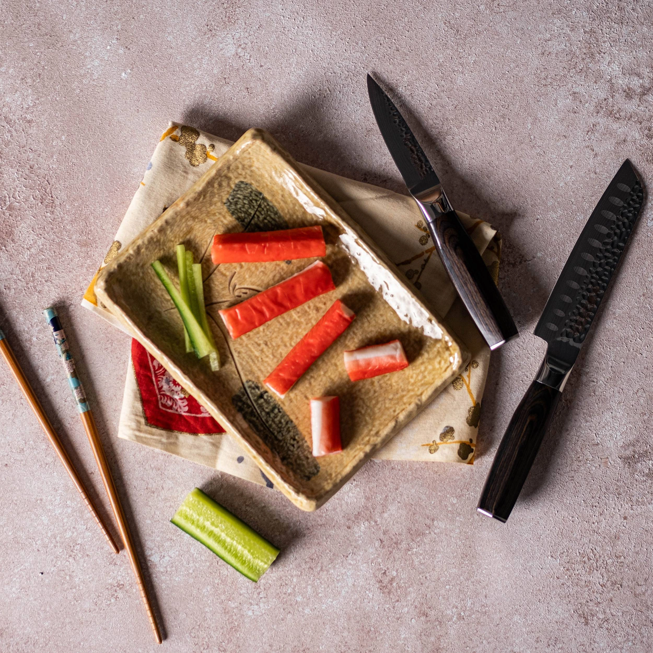 Cuisine::pro® Damashiro EMPEROR® 'Try Me' Santoku Knife 5"