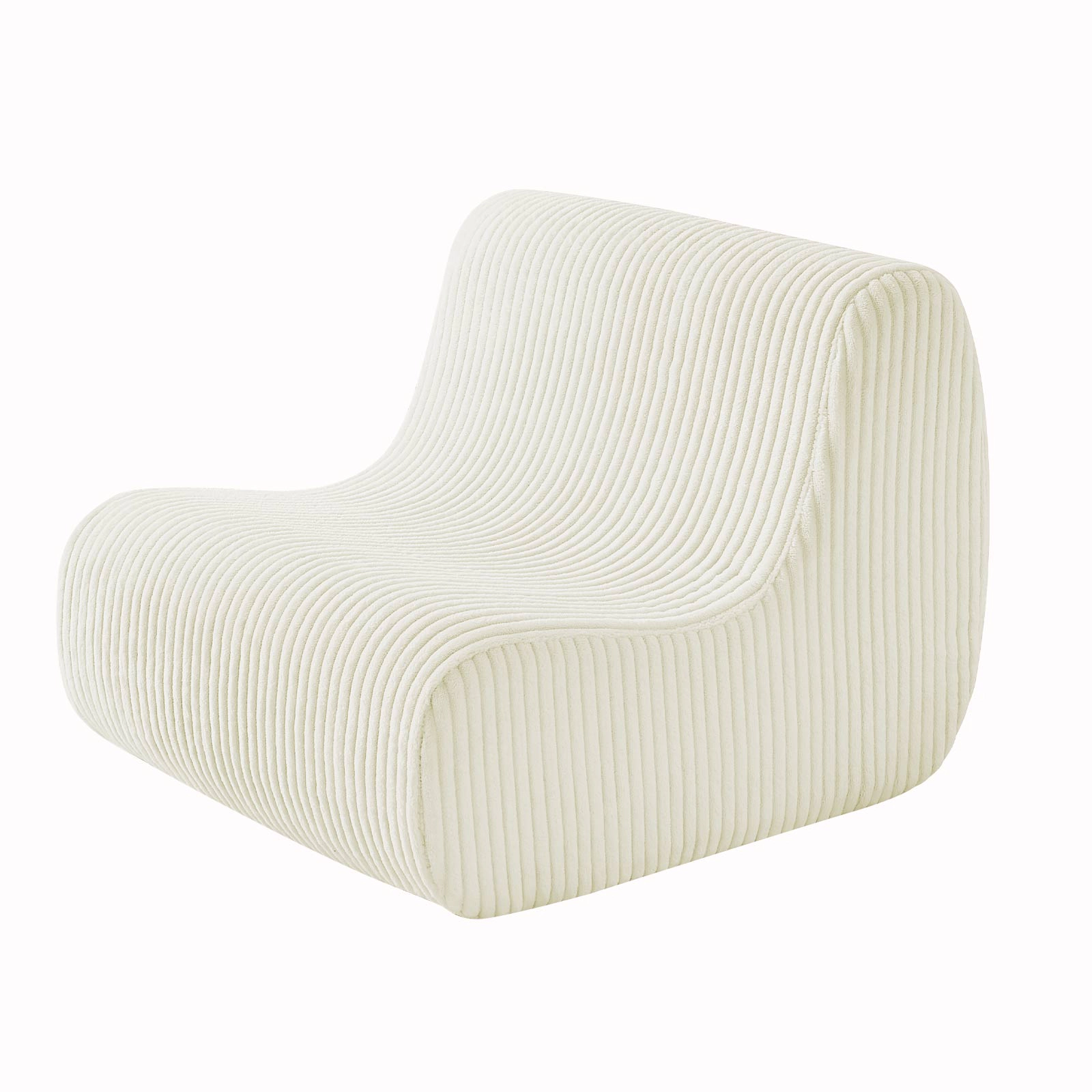 Unikome Kids Lounge Chair Foam Sofa–Soft Corduroy Toddler Armchair, Lightweight Portable Couch