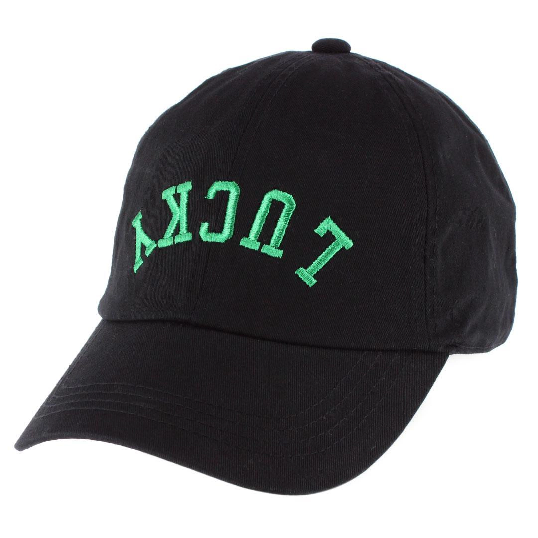 CTM® Unisex Lucky Upside Down Embroidered Baseball Cap