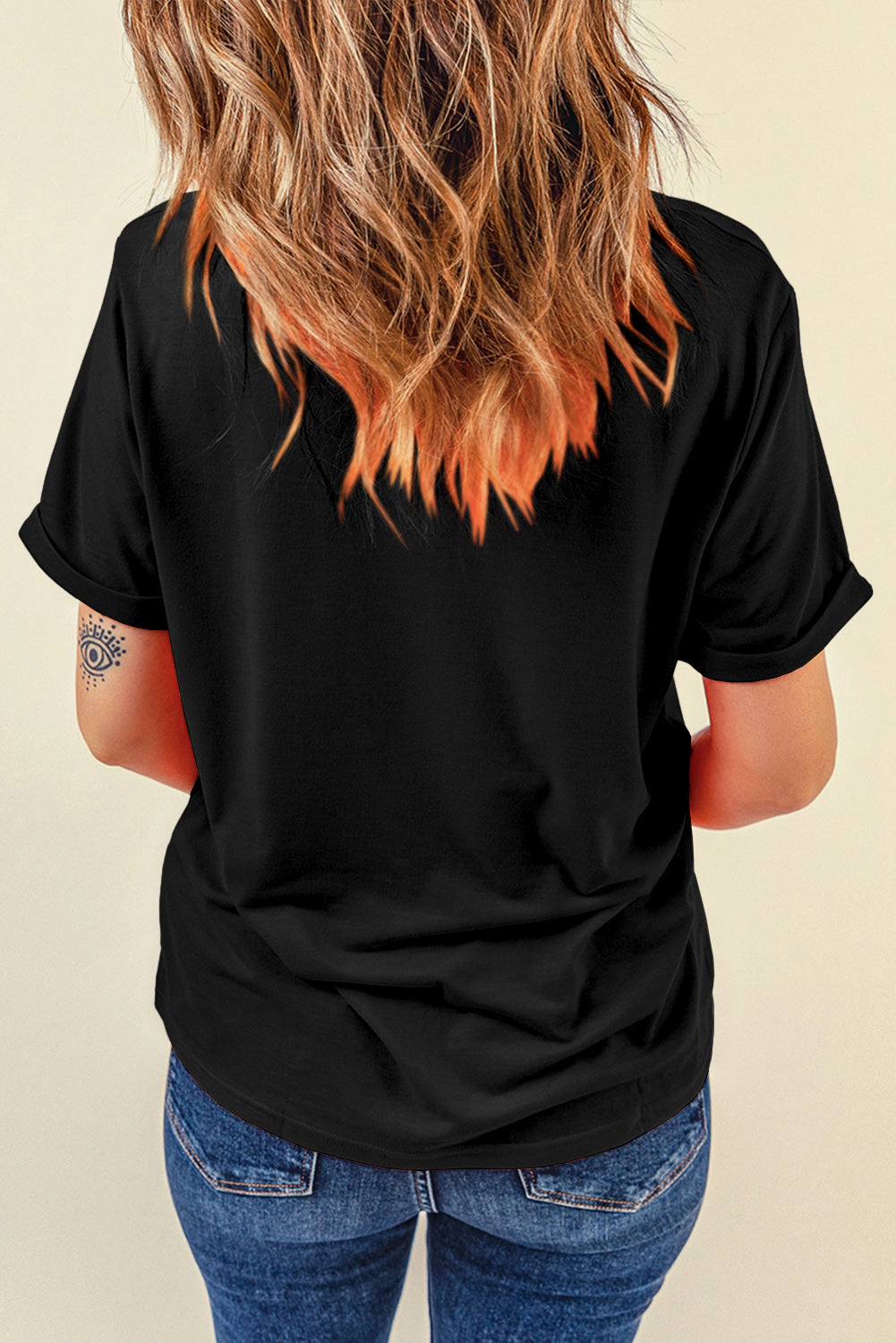 Threaded Pear Women's Sunny Flower MAMA Letter Graphic Tee