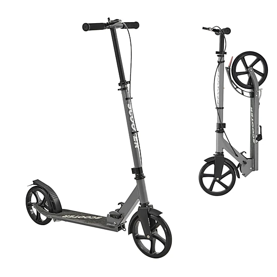 HONGGE Kids Kick Scooter for Ages 8+, Teens & Adults, Foldable Aluminum Alloy Frame, Adjustable Handlebar