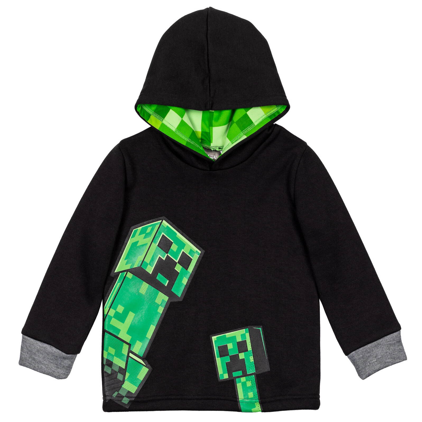 Minecraft Creeper Boys' 2-Piece Fleece Hoodie and Pants Set