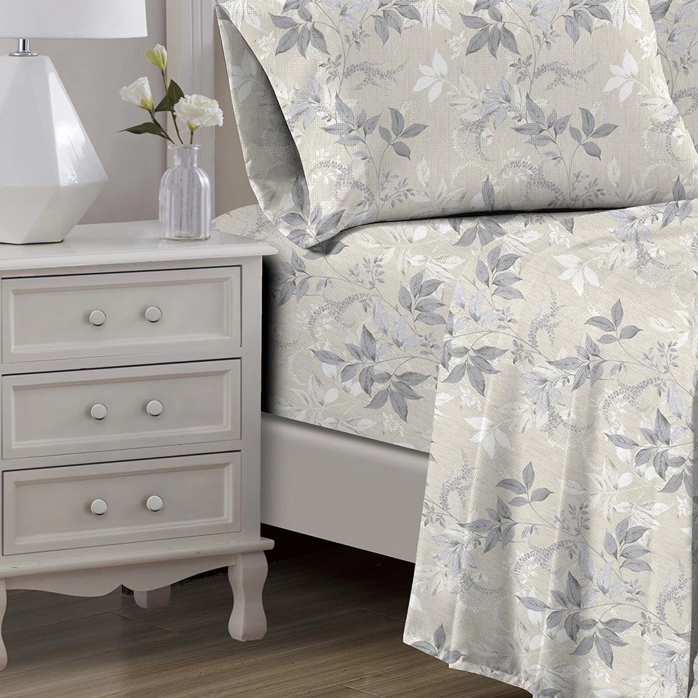 RT Designers Collection Darby Organic Cotton Ultra Soft Printed Sheet Set Multi King