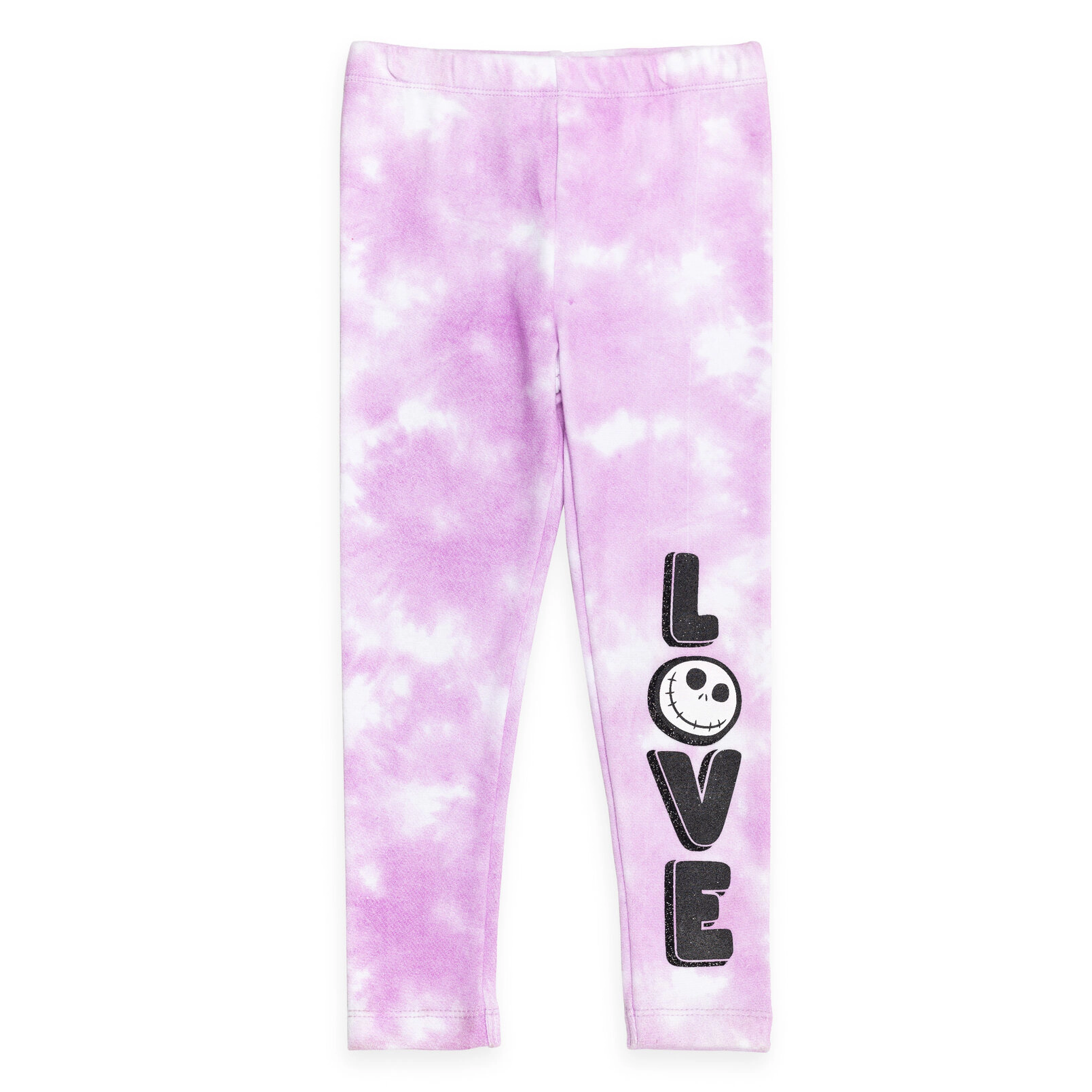 Disney Nightmare Before Christmas Girls' Halloween 2-Piece T-Shirt and Leggings Set
