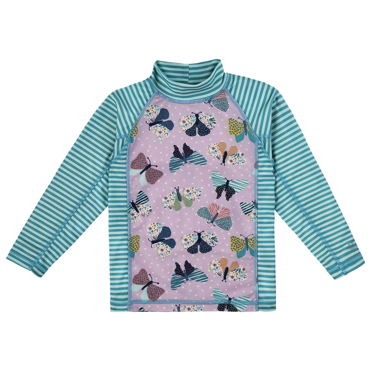 UV Skinz Girl's 2PC Long Sleeve Sunny Swim Set