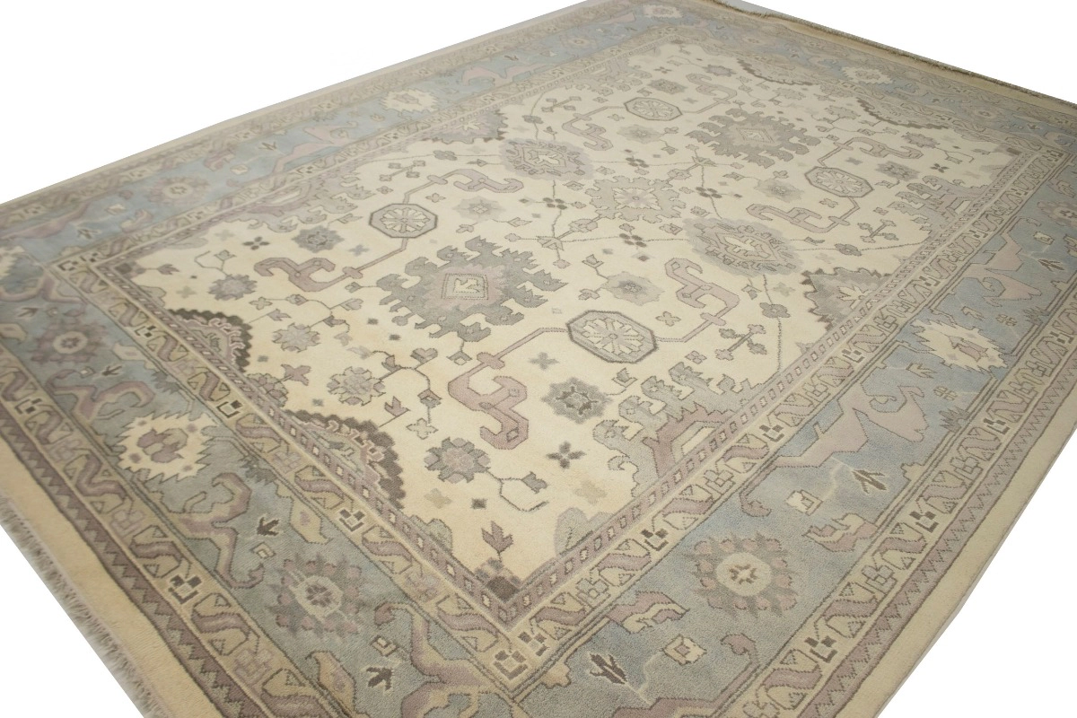 Magic Rugs Floral Cream 10X14 Traditional Oushak Oriental Rug