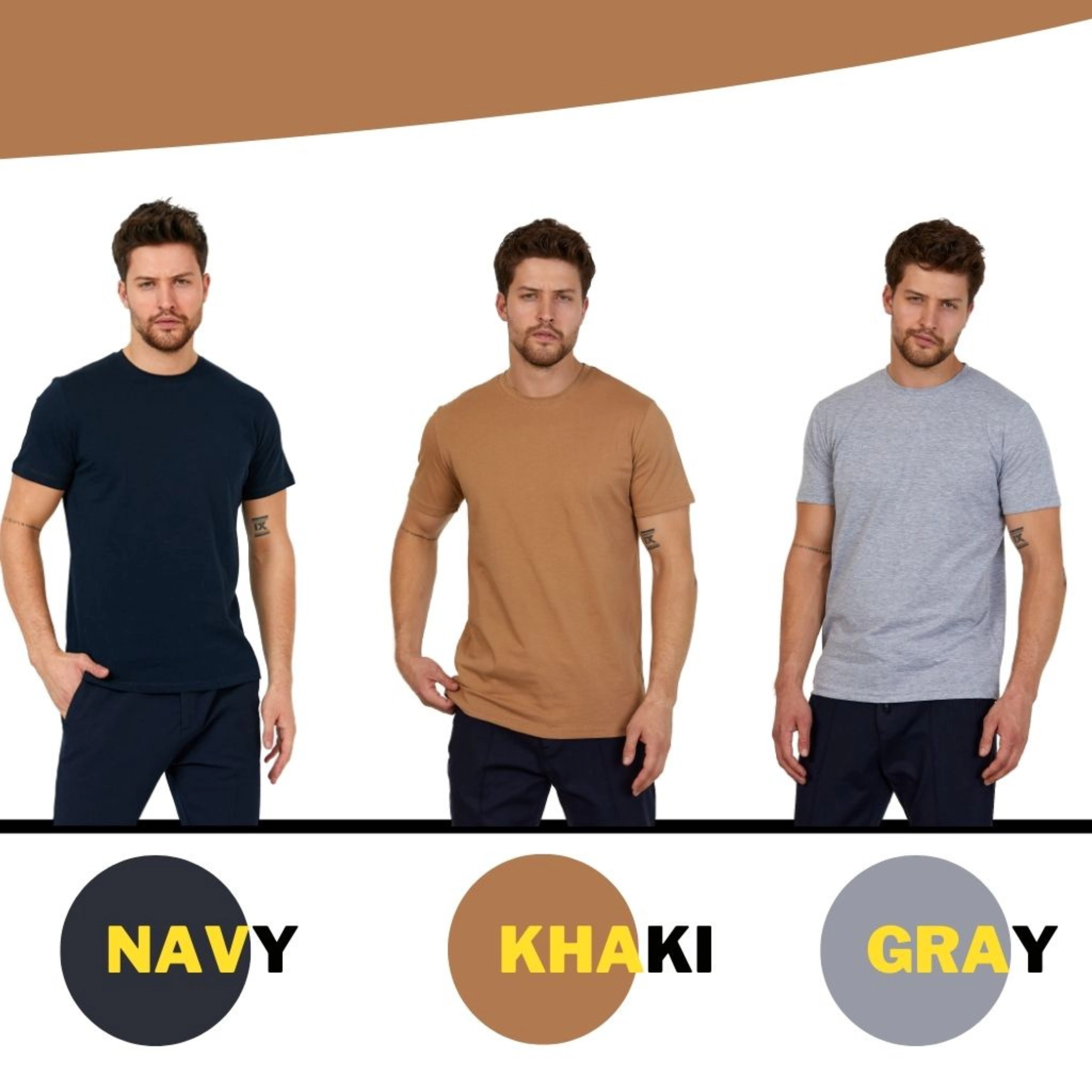 Wear Sierra Men's Short Sleeve Crewneck T-Shirt