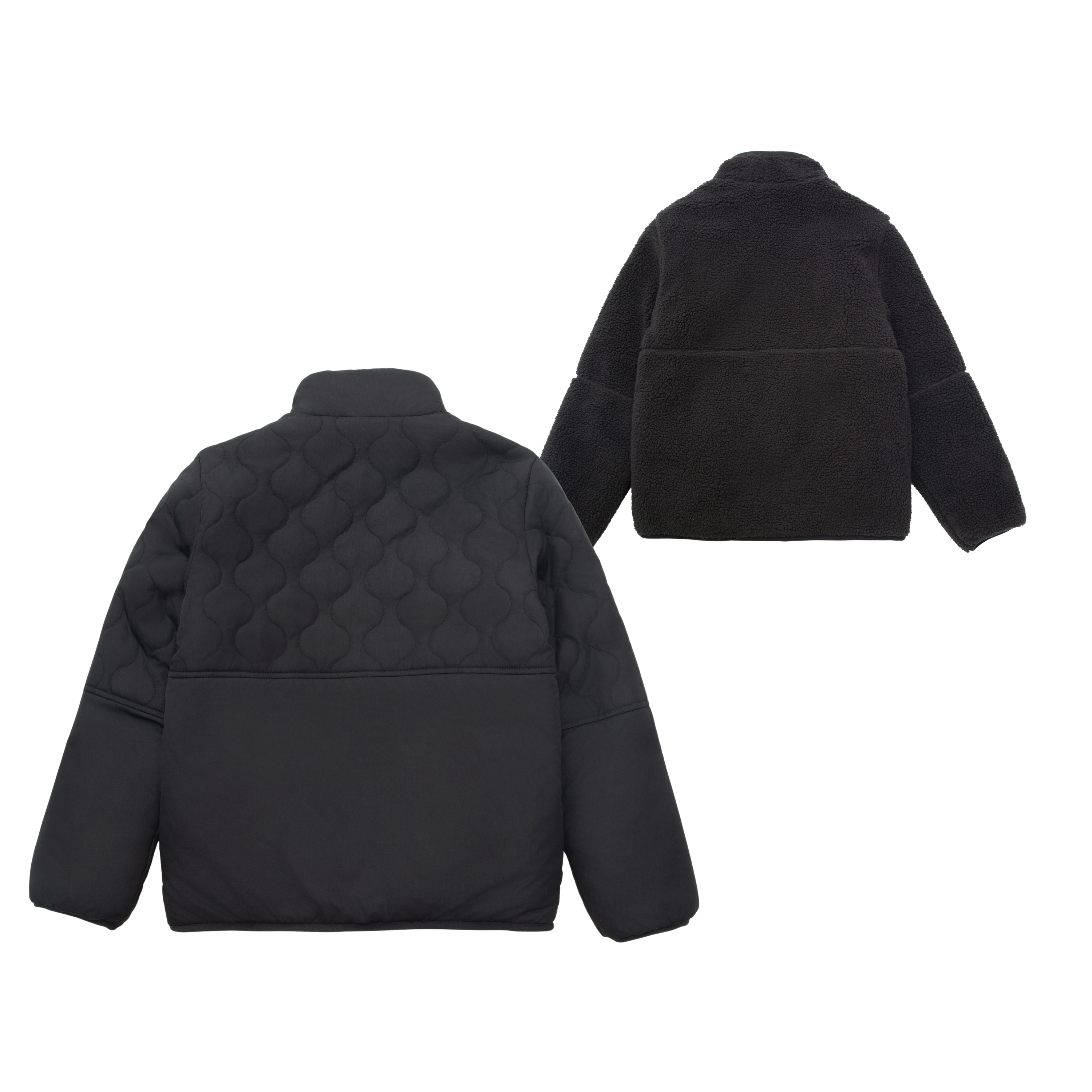 Rokka&Rolla Little & Big Kid Boys Reversible Puffer Fleece Jacket