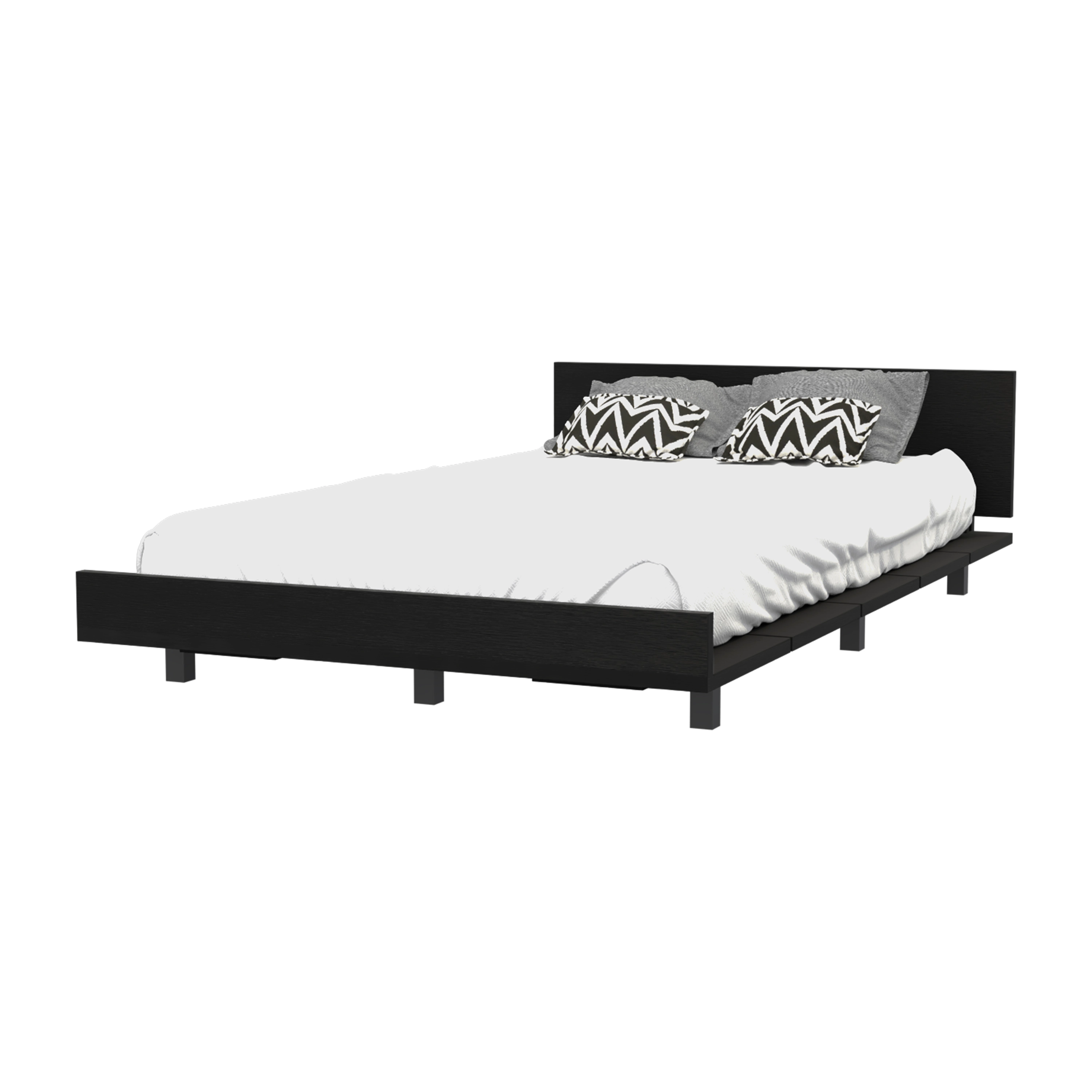 Flynama Portoalegre Twin Bed Base, Headboard
