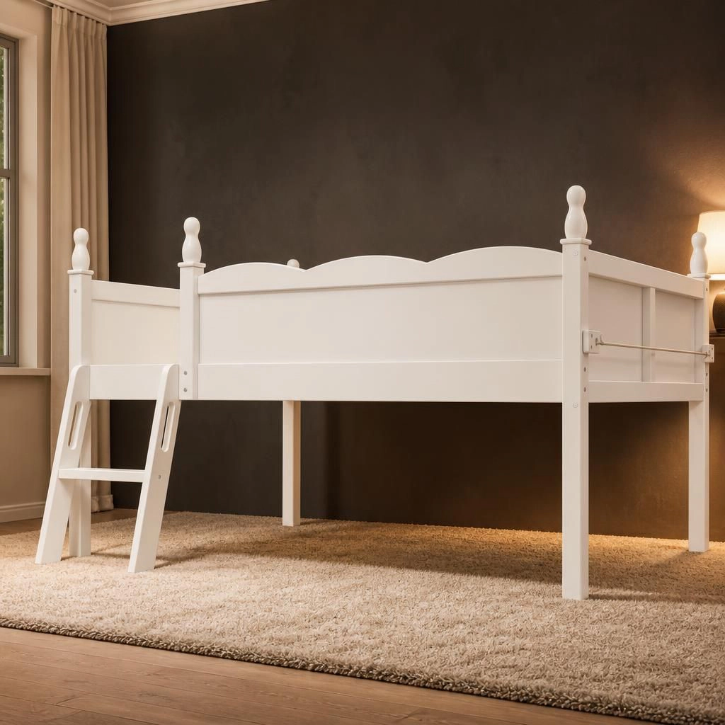 GOODSILO Wooden Platform Full Bed Frame