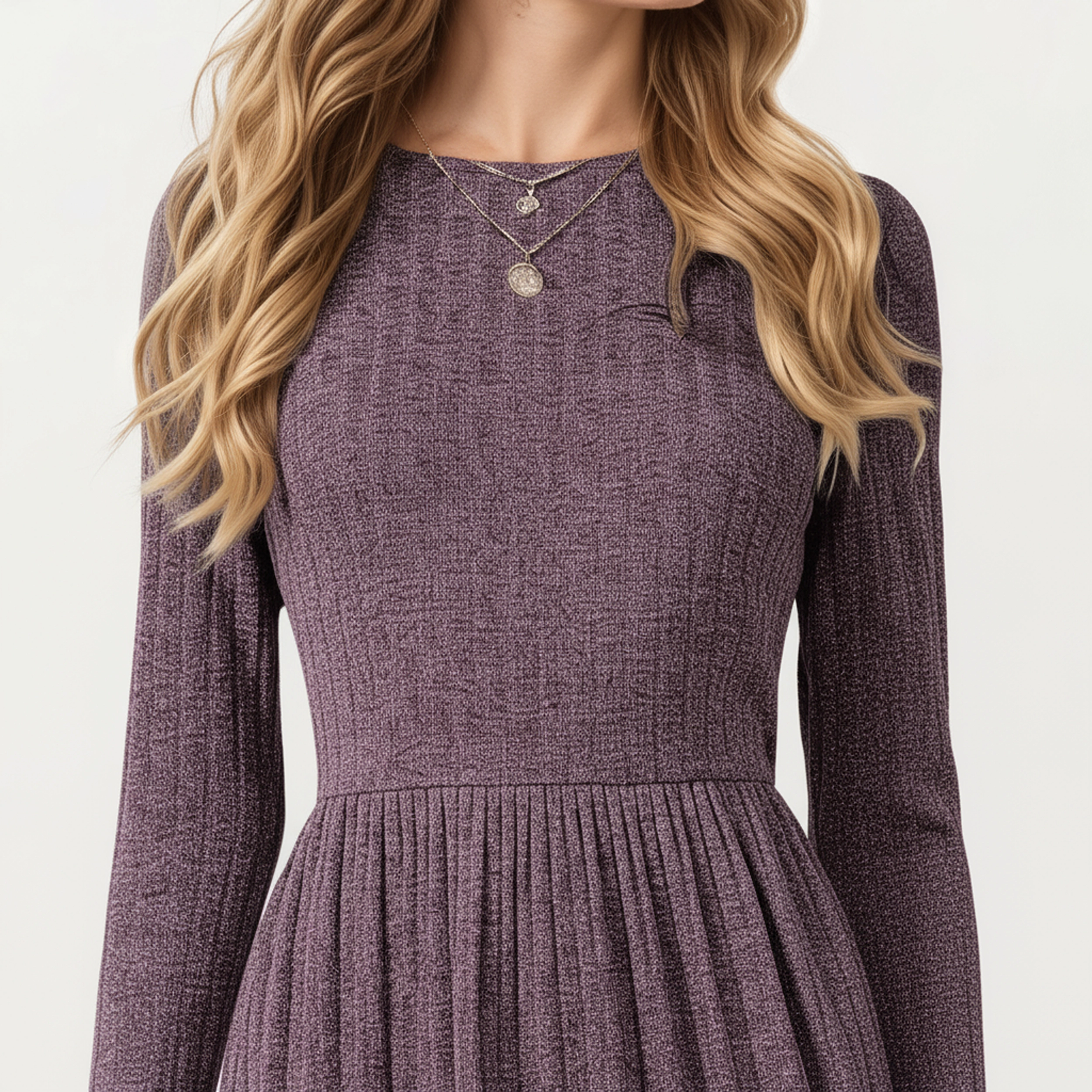 Anna-Kaci Women's Fitted Bodice Tiered Skater Dress