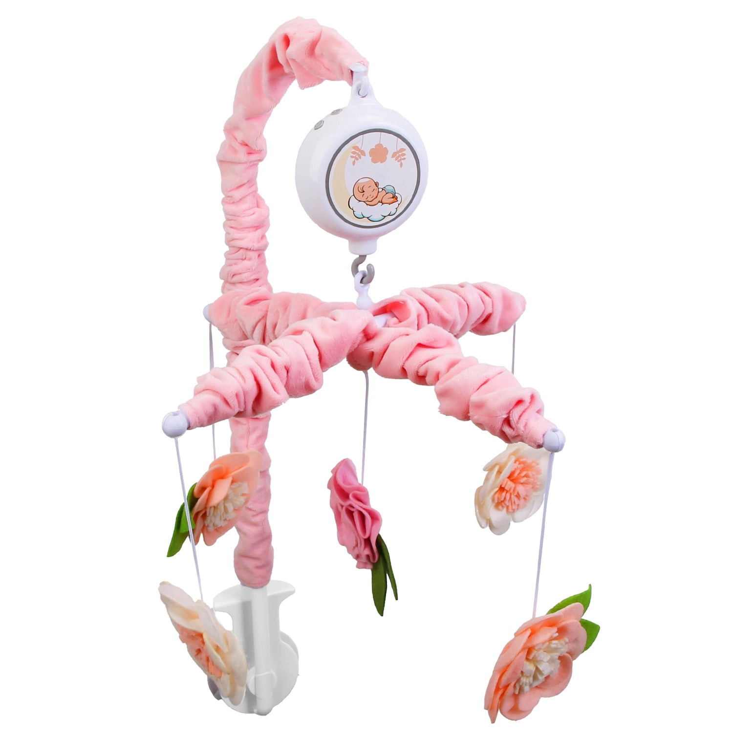 GBruno Kids' Kids' Musical Crib Mobile With Flower Rattles