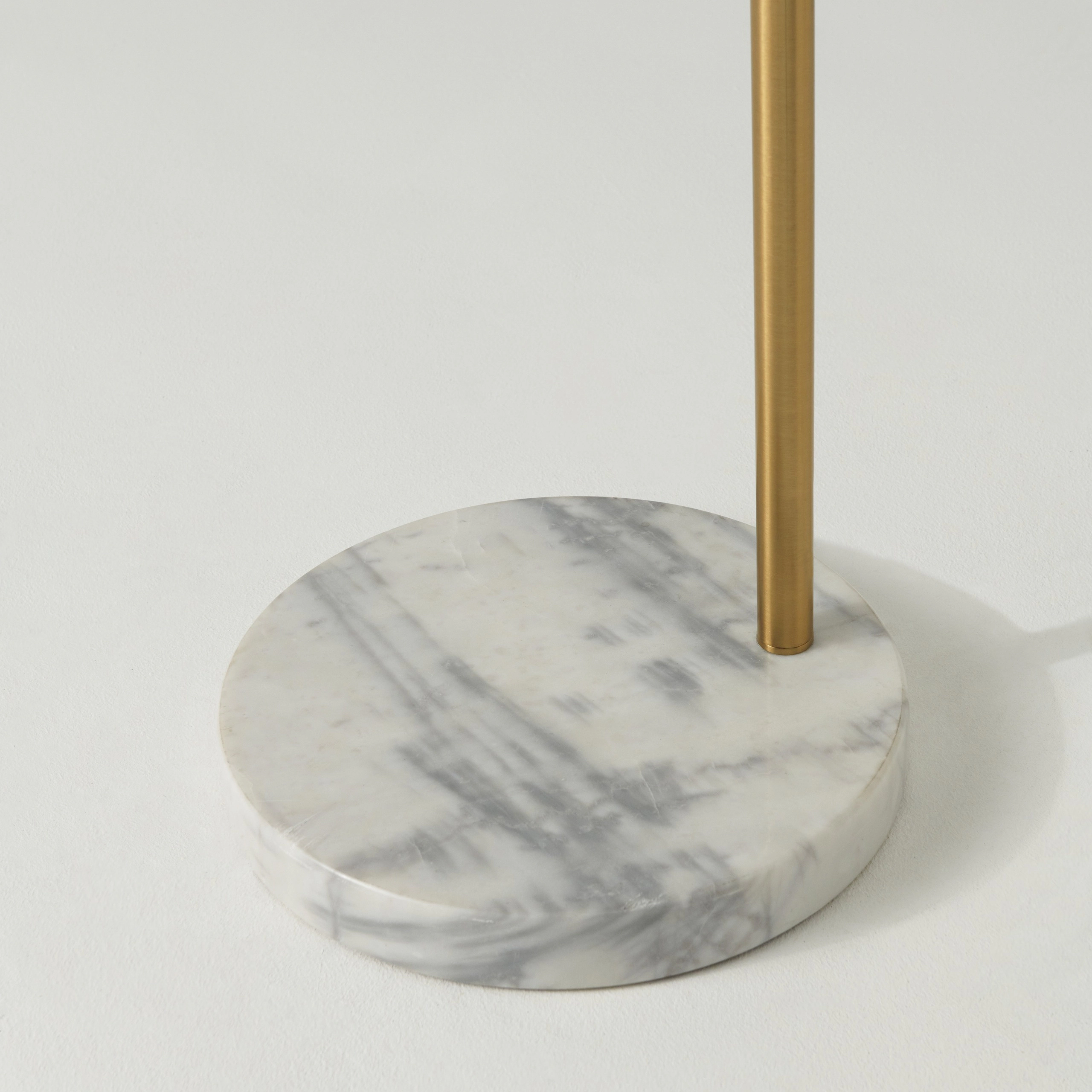 Brightech Olivia Marble Adjustable Floor Lamp