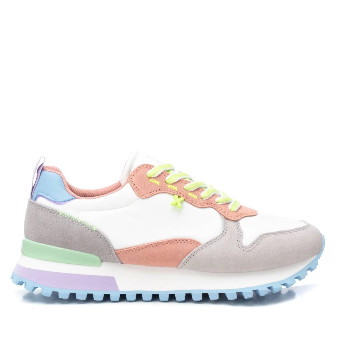 XTI Women's Casual Sneakers Round Toe, Flat Heel