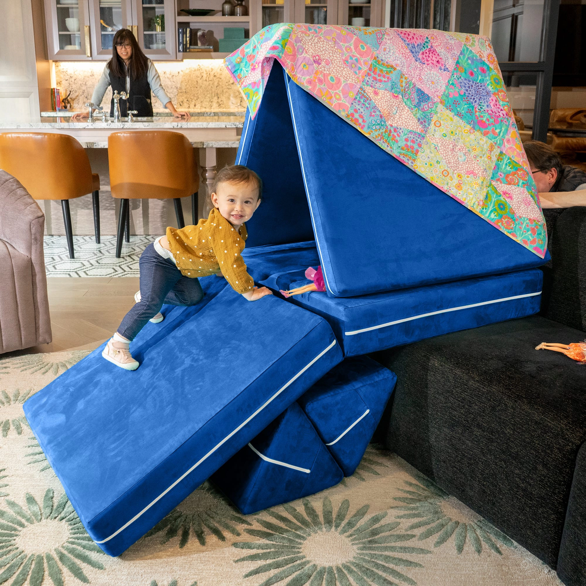 Zipline Playscape - Imaginative Furniture Playset for Creative Kids