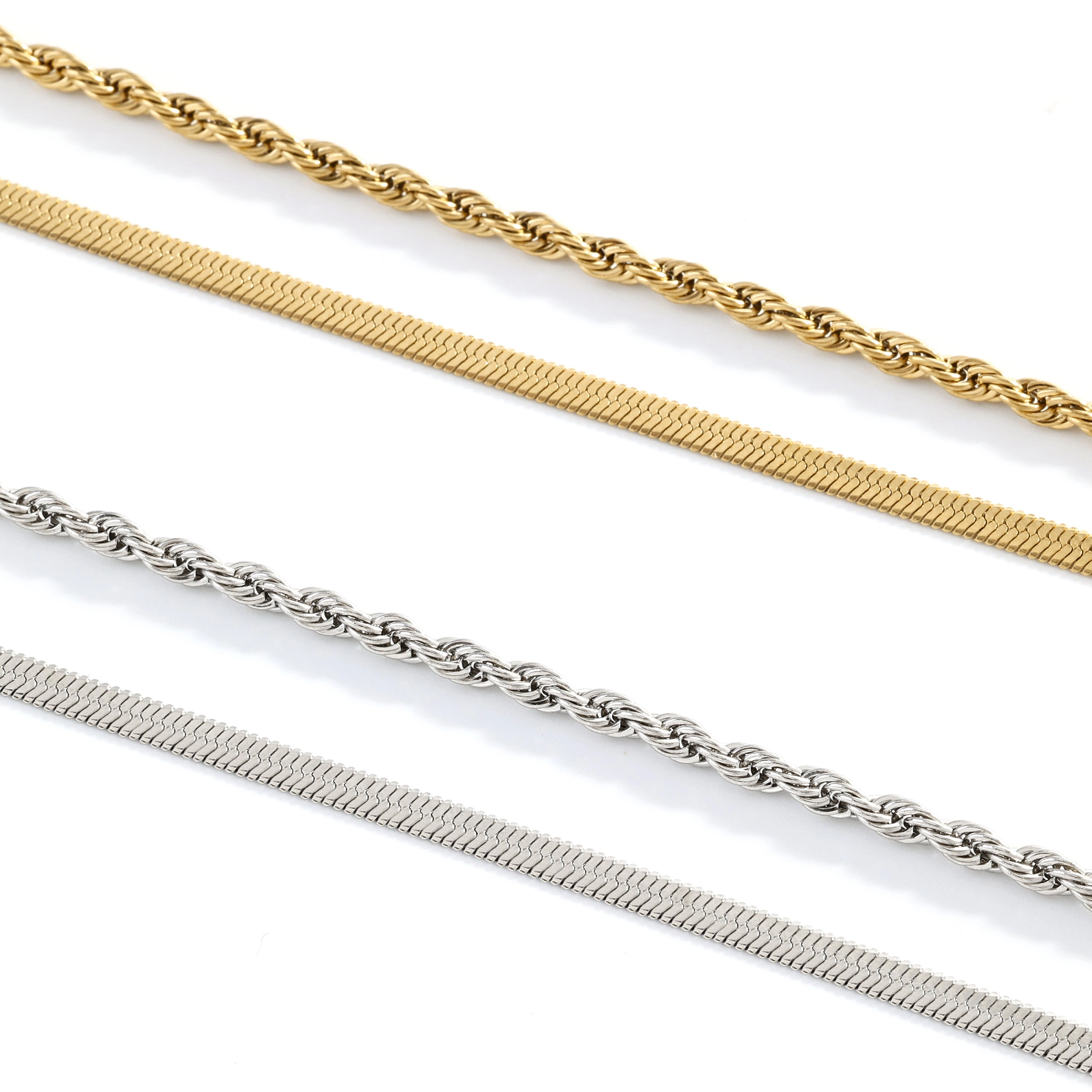 Mint & Lily Women's Essential Layered Bracelet